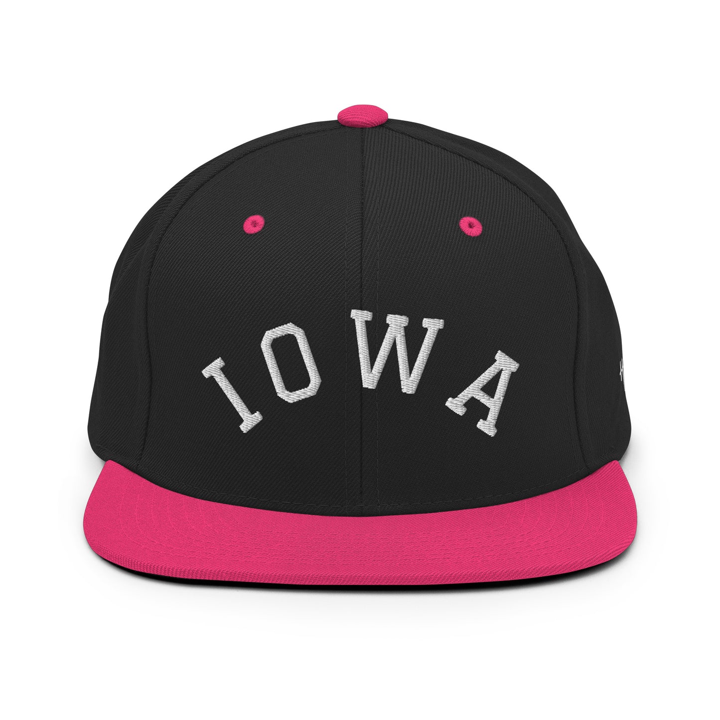 Iowa Arch 6 Panel Snapback Hat