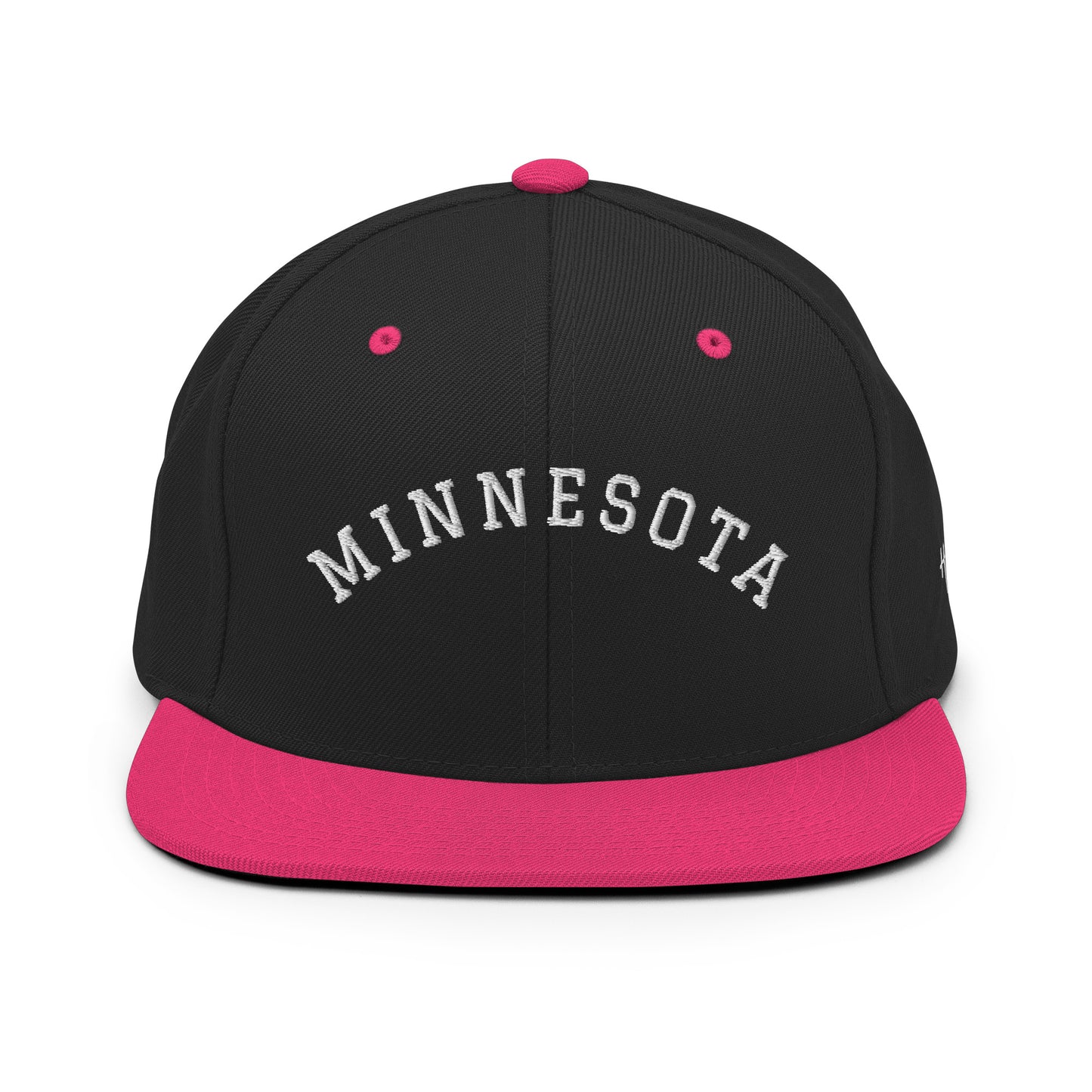 Minnesota Arch 6 Panel Snapback Hat