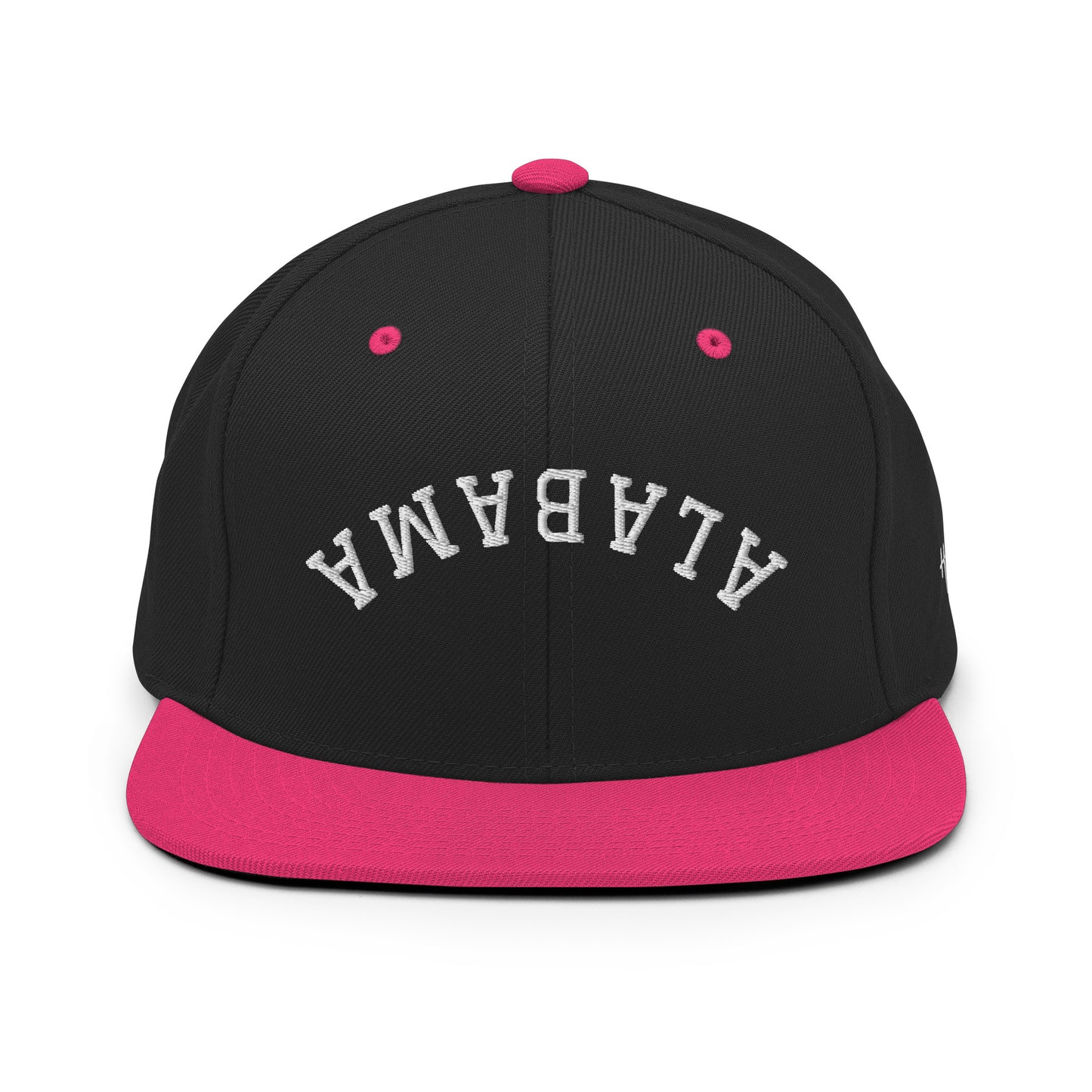 Alabama Upside Down Arch 6 Panel Snapback Hat