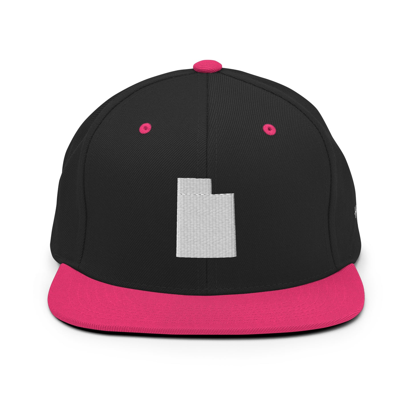 Utah State Silhouette 6 Panel Snapback Hat