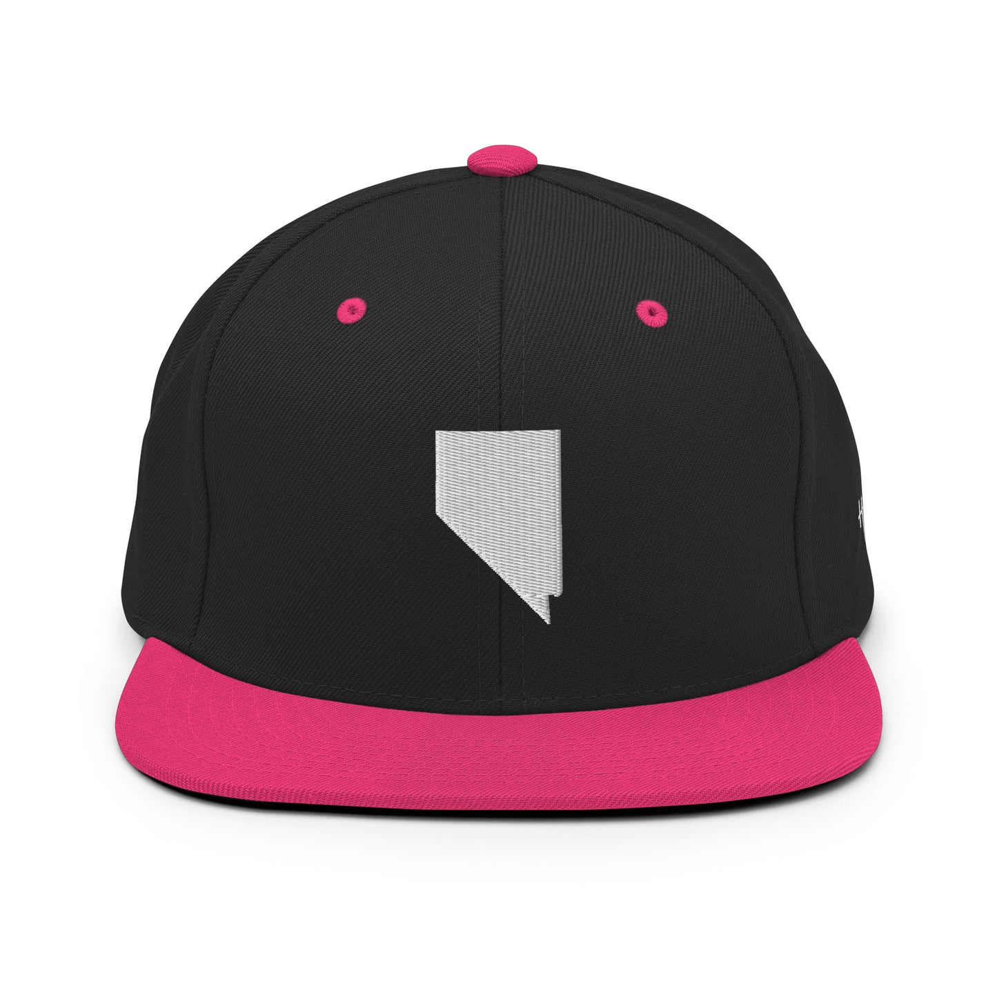 Nevada State Silhouette 6 Panel Snapback Hat