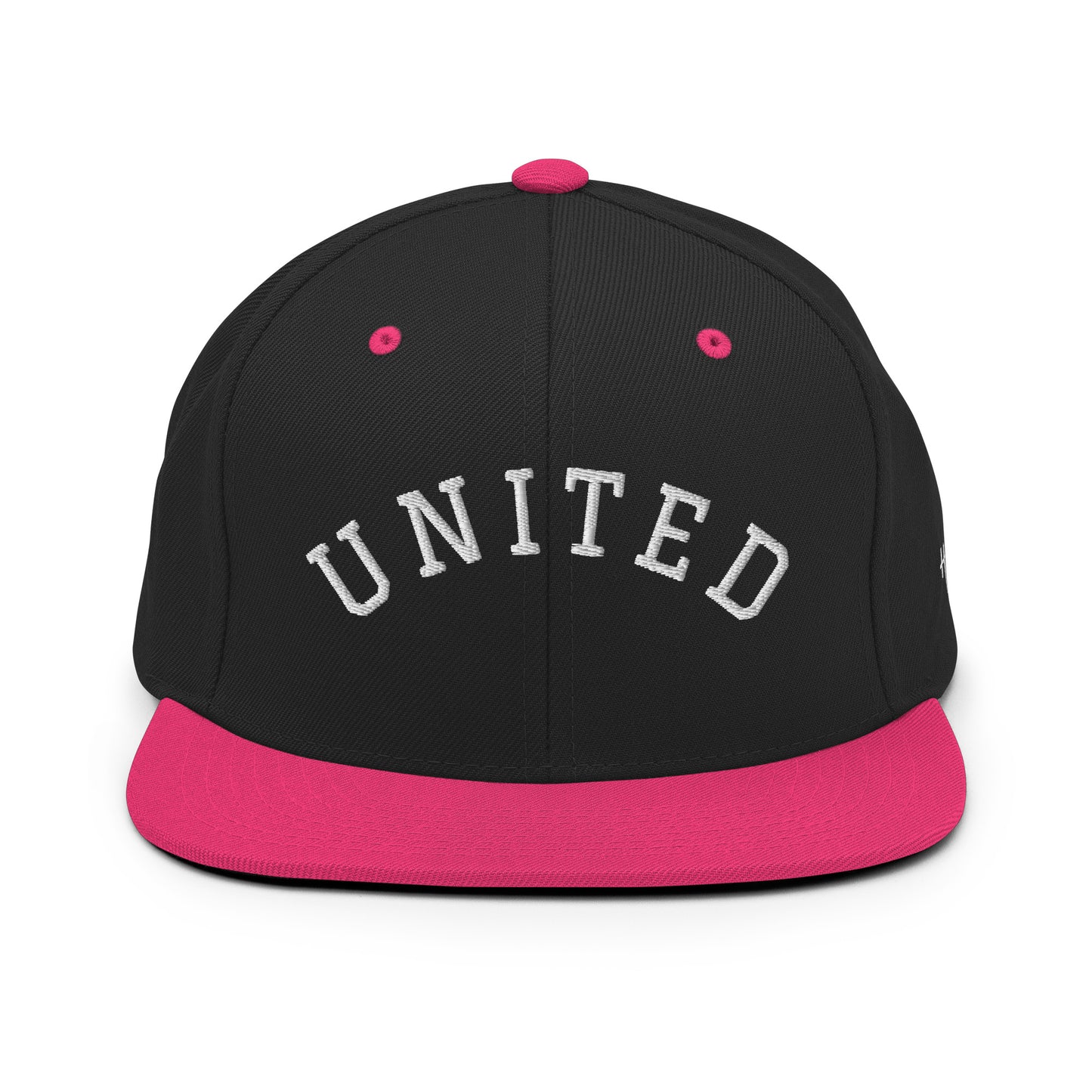 United States USA "United" Arch 6 Panel Snapback Hat