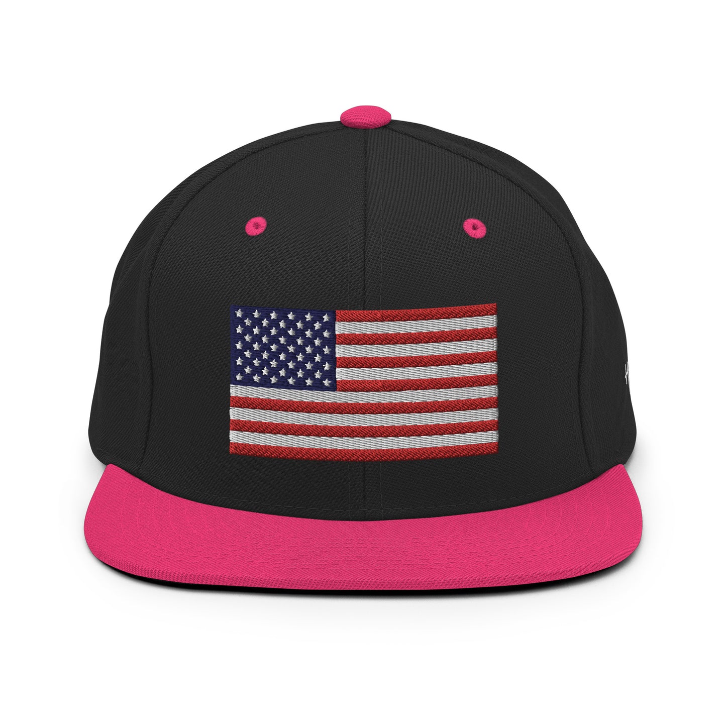United States USA Flag 6 Panel Snapback Hat