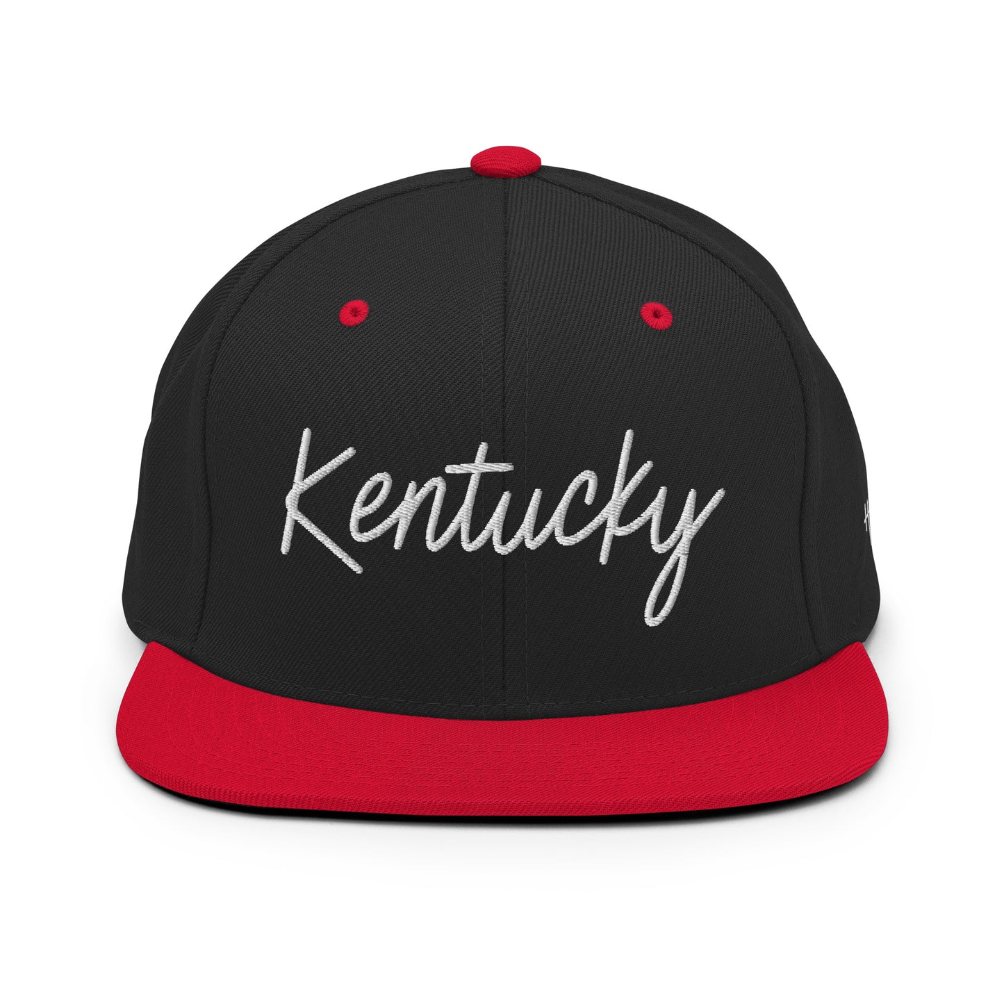 Kentucky Retro Script 6 Panel Snapback Hat