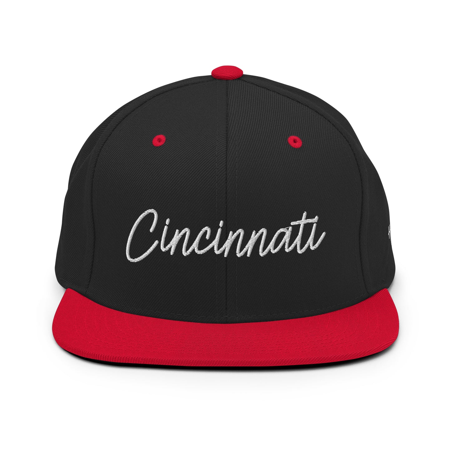 Cincinnati Retro Script 6 Panel Snapback Hat