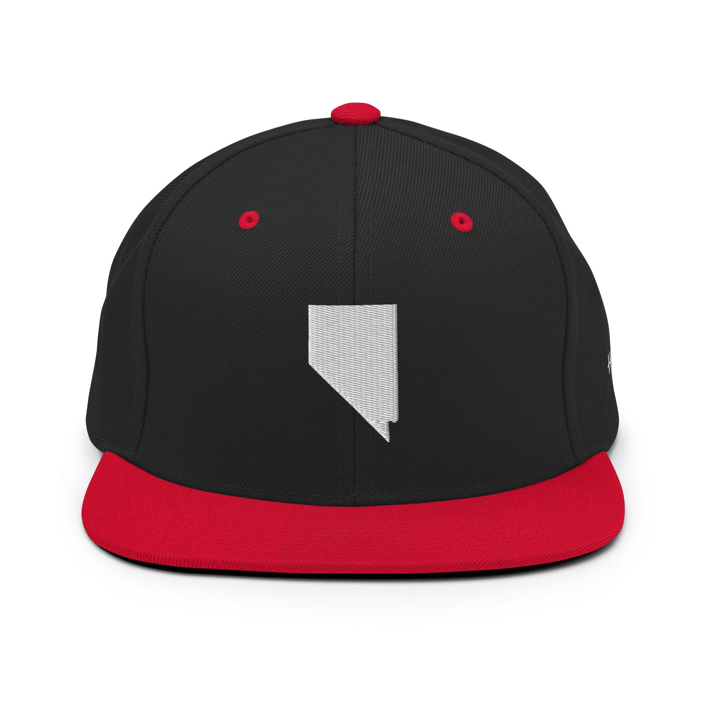 Nevada State Silhouette 6 Panel Snapback Hat