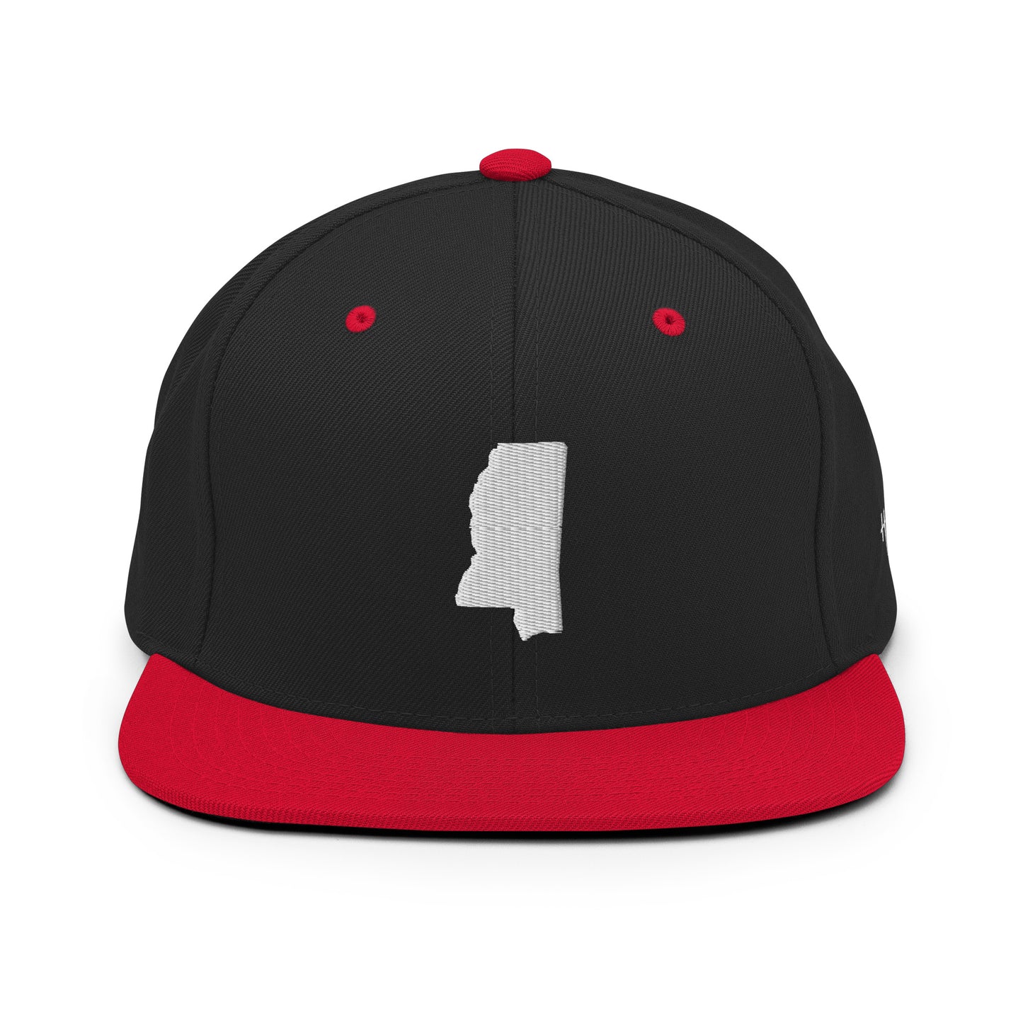 Mississippi State Silhouette 6 Panel Snapback Hat