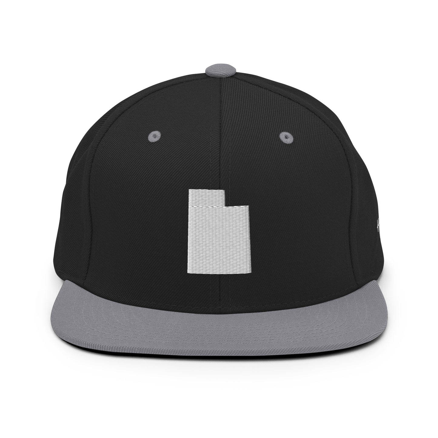 Utah State Silhouette 6 Panel Snapback Hat