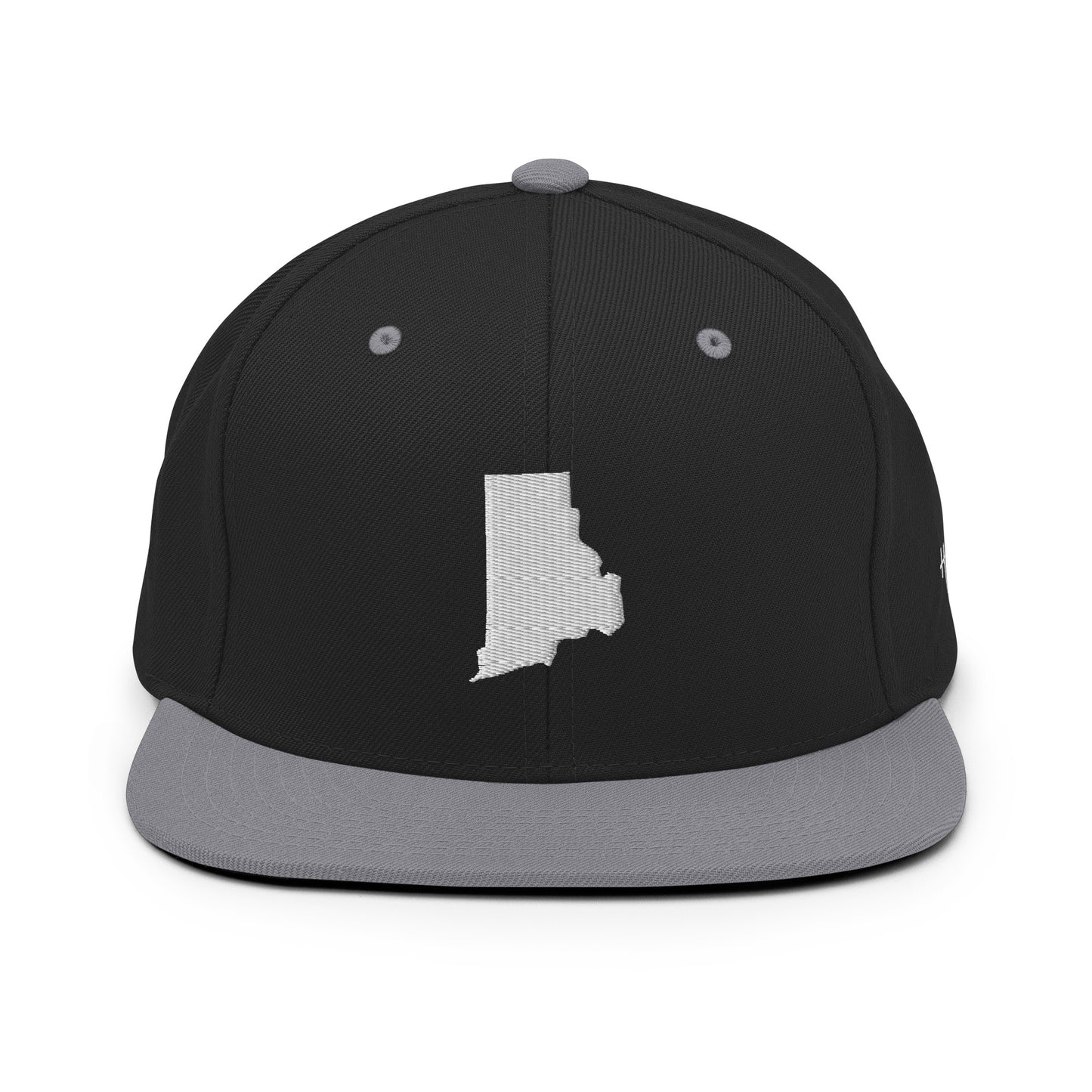 Rhode Island State Silhouette 6 Panel Snapback Hat