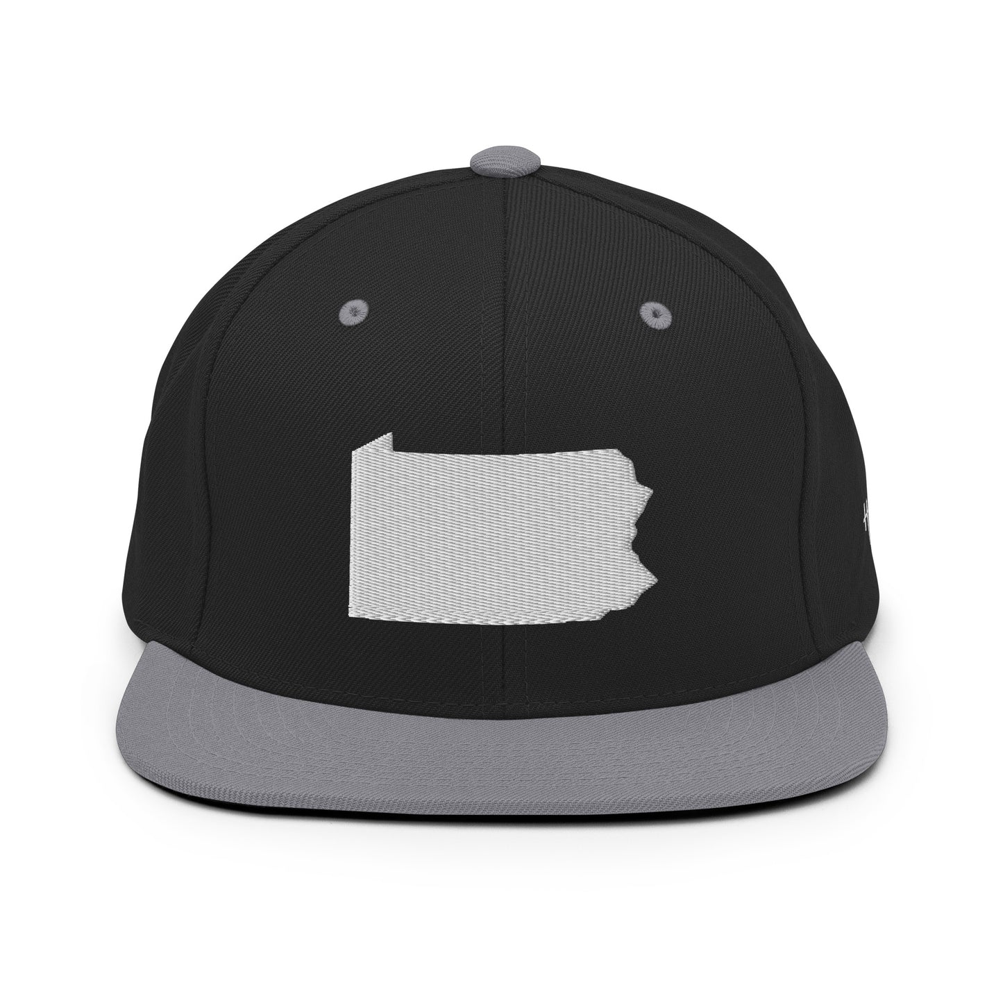 Pennsylvania State Silhouette 6 Panel Snapback Hat