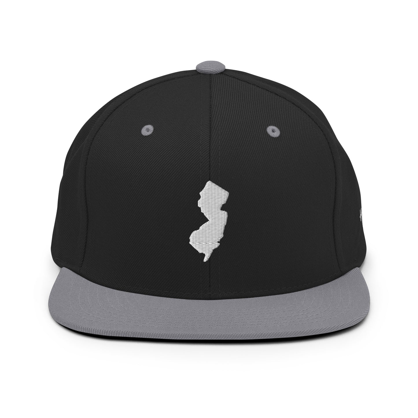 New Jersey State Silhouette 6 Panel Snapback Hat