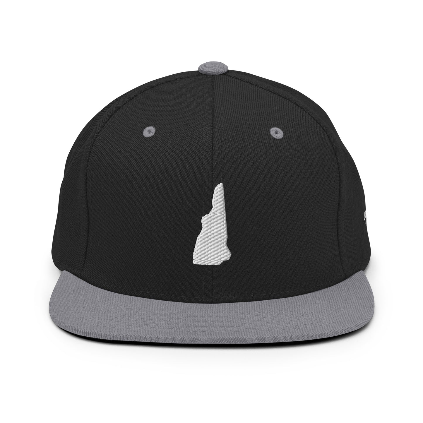 New Hampshire State Silhouette 6 Panel Snapback Hat