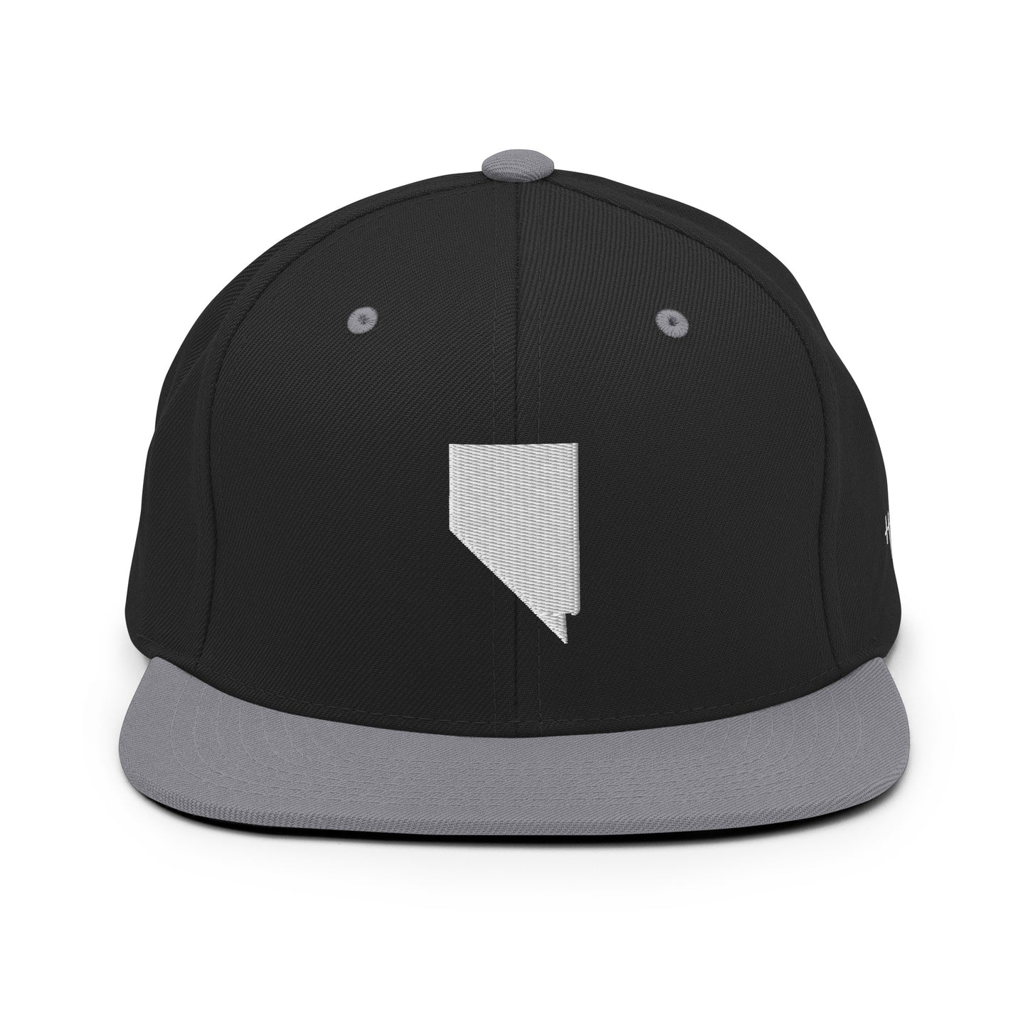 Nevada State Silhouette 6 Panel Snapback Hat