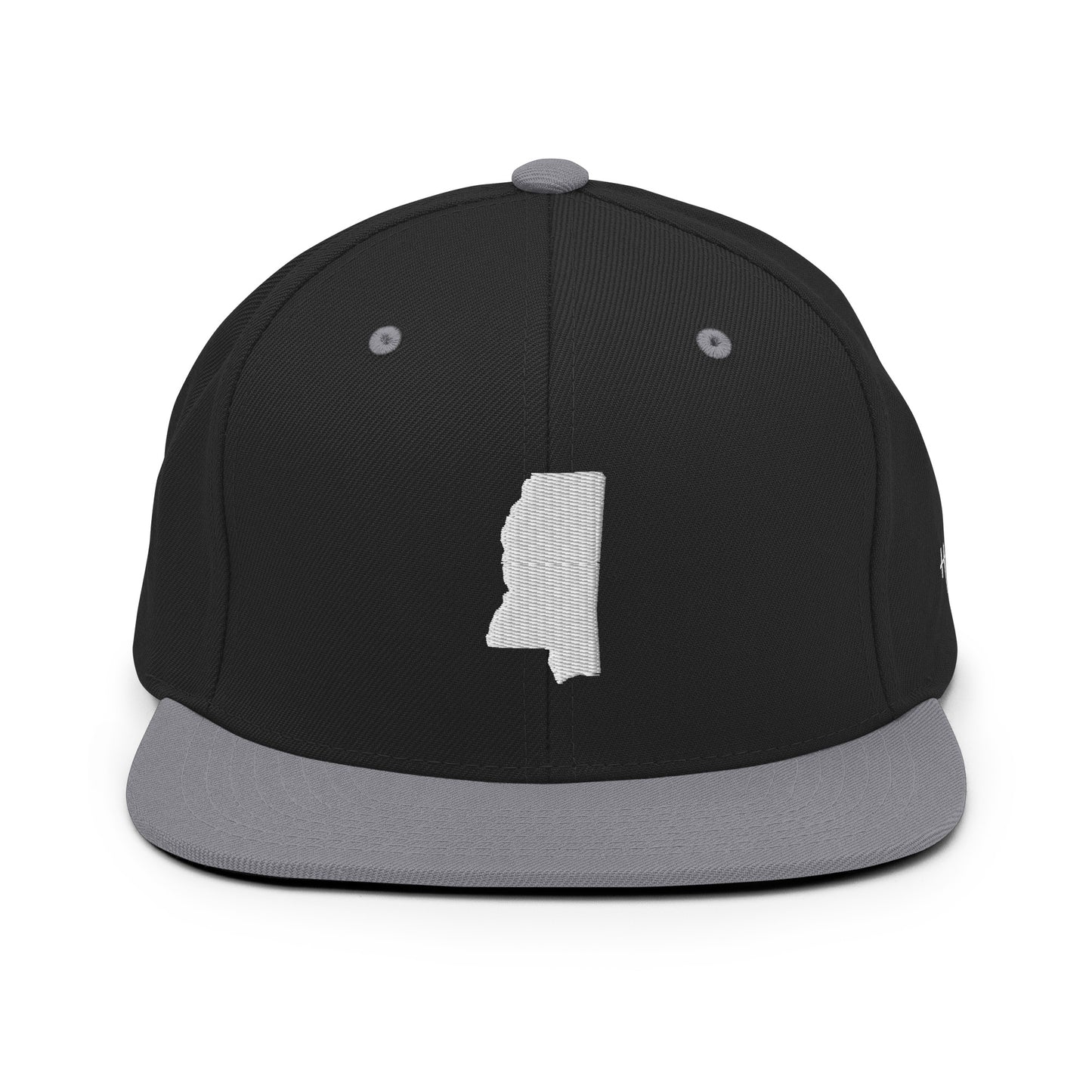 Mississippi State Silhouette 6 Panel Snapback Hat