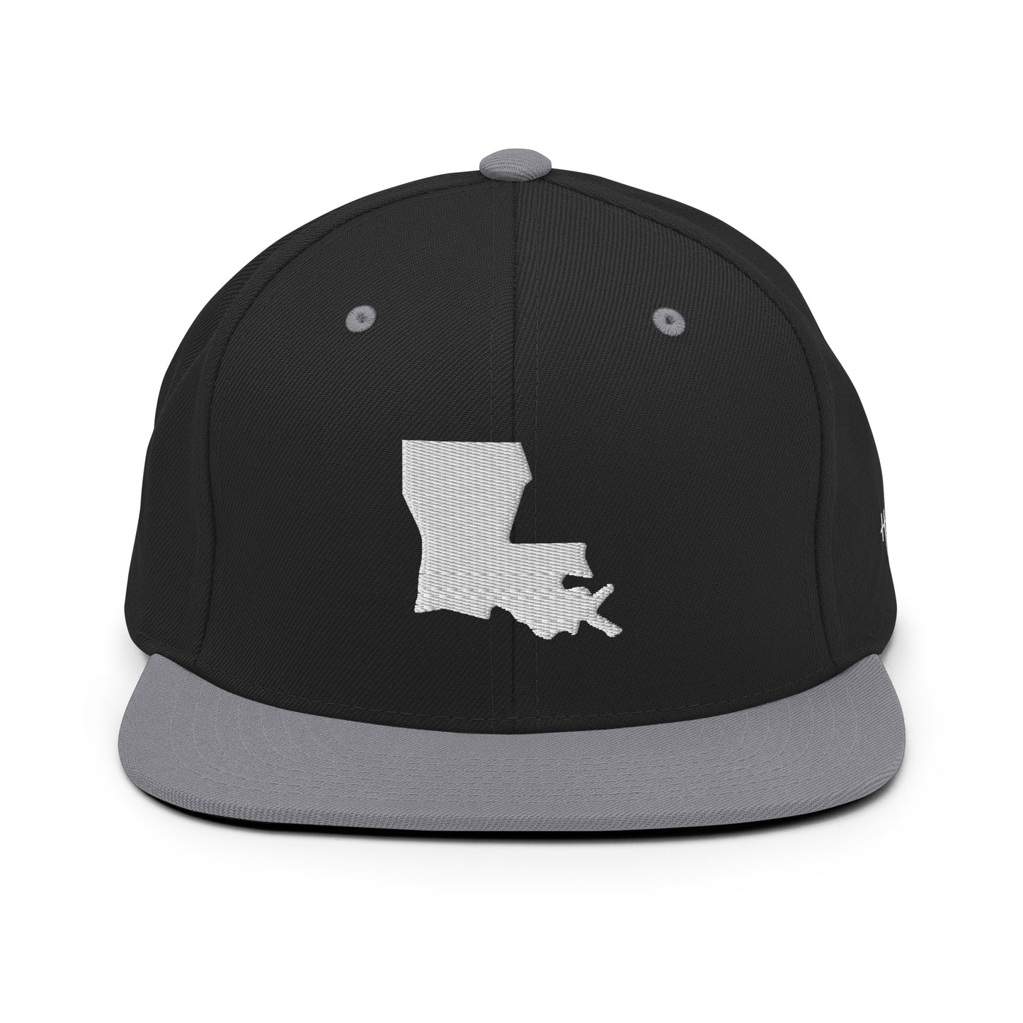 Louisiana State Silhouette 6 Panel Snapback Hat