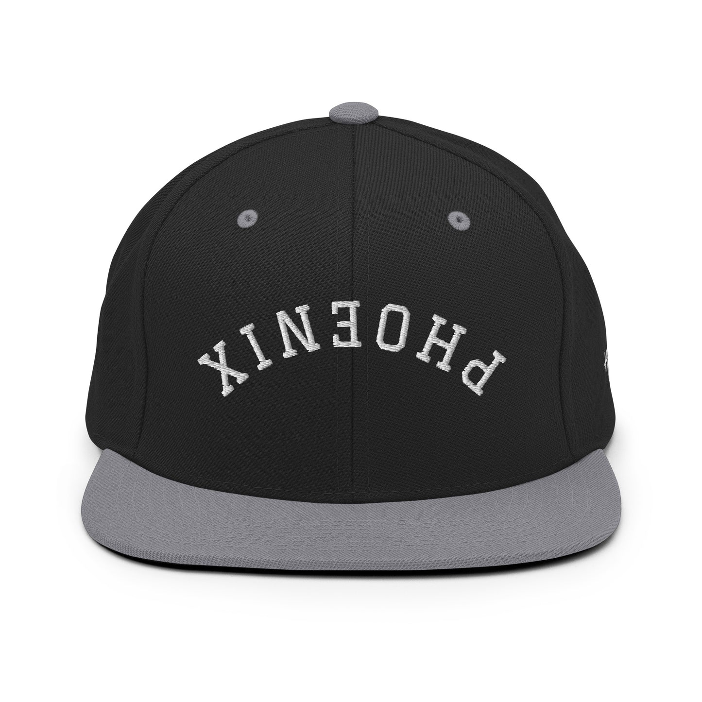 Phoenix Upside Down Arch 6 Panel Snapback Hat