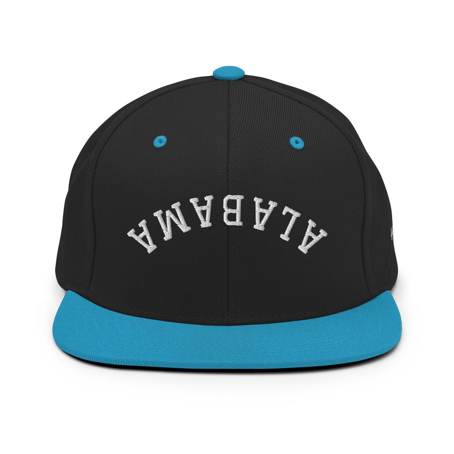 Alabama Upside Down Arch 6 Panel Snapback Hat