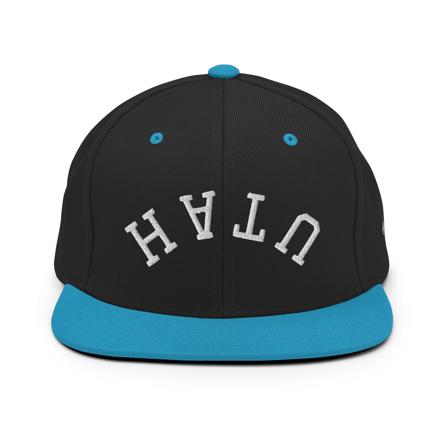 Utah Upside Down Arch 6 Panel Snapback Hat