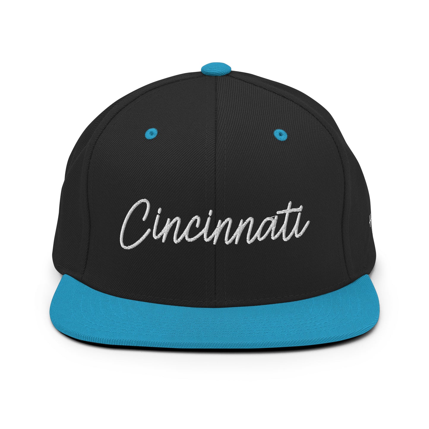 Cincinnati Retro Script 6 Panel Snapback Hat