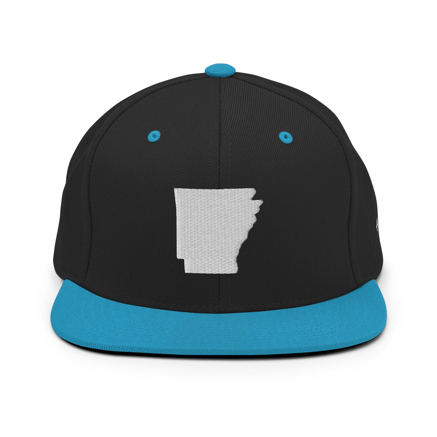 Arkansas State Silhouette 6 Panel Snapback Hat