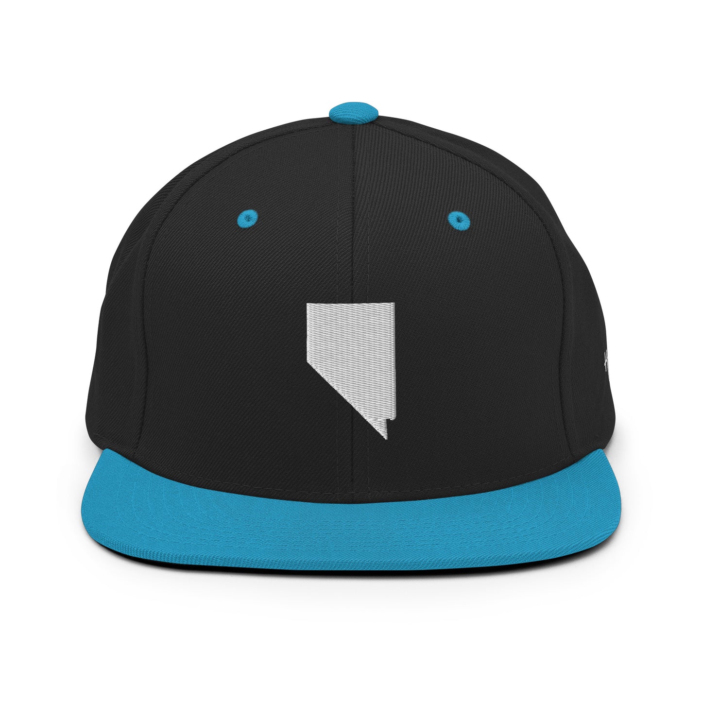 Nevada State Silhouette 6 Panel Snapback Hat