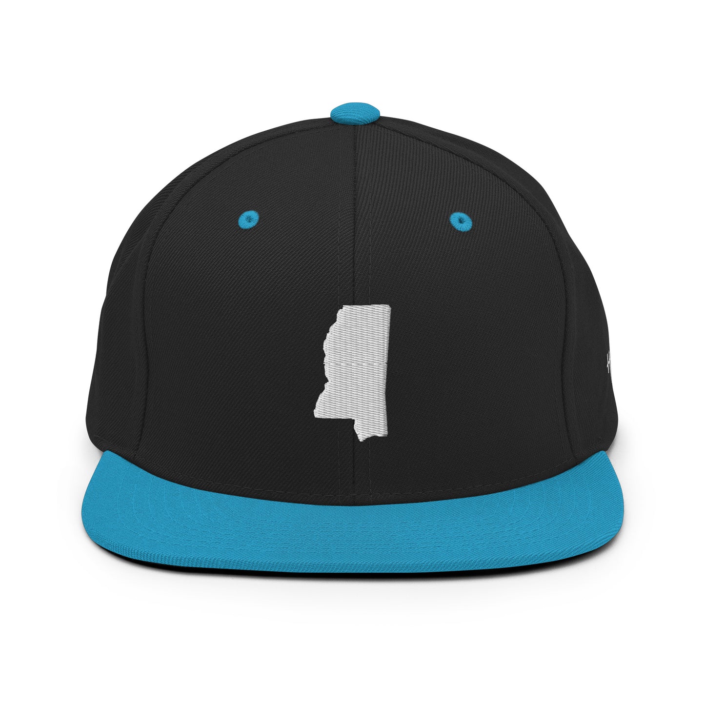 Mississippi State Silhouette 6 Panel Snapback Hat
