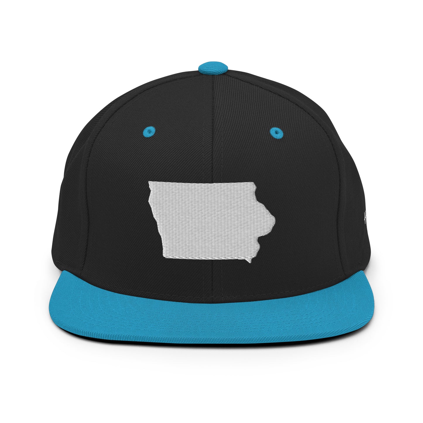 Iowa State Silhouette 6 Panel Snapback Hat