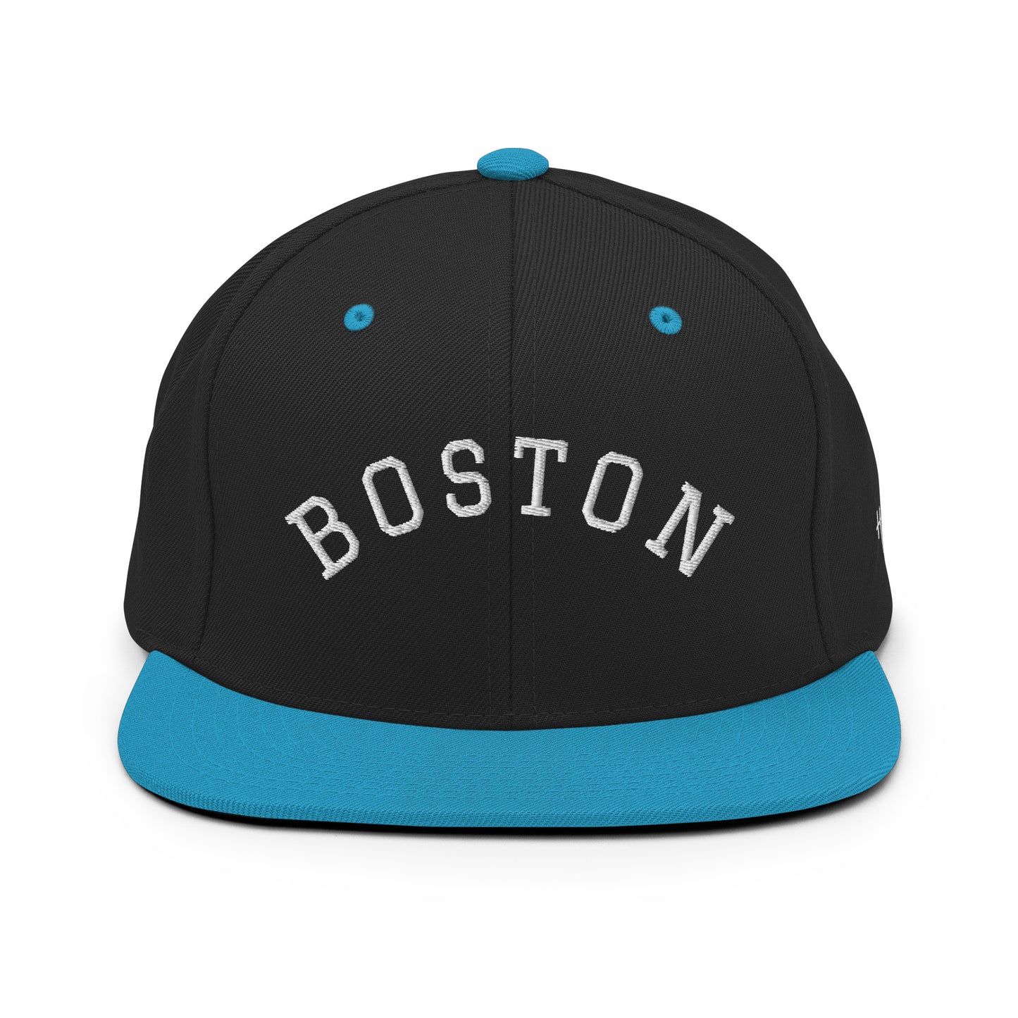 Boston Arch 6 Panel Snapback Hat