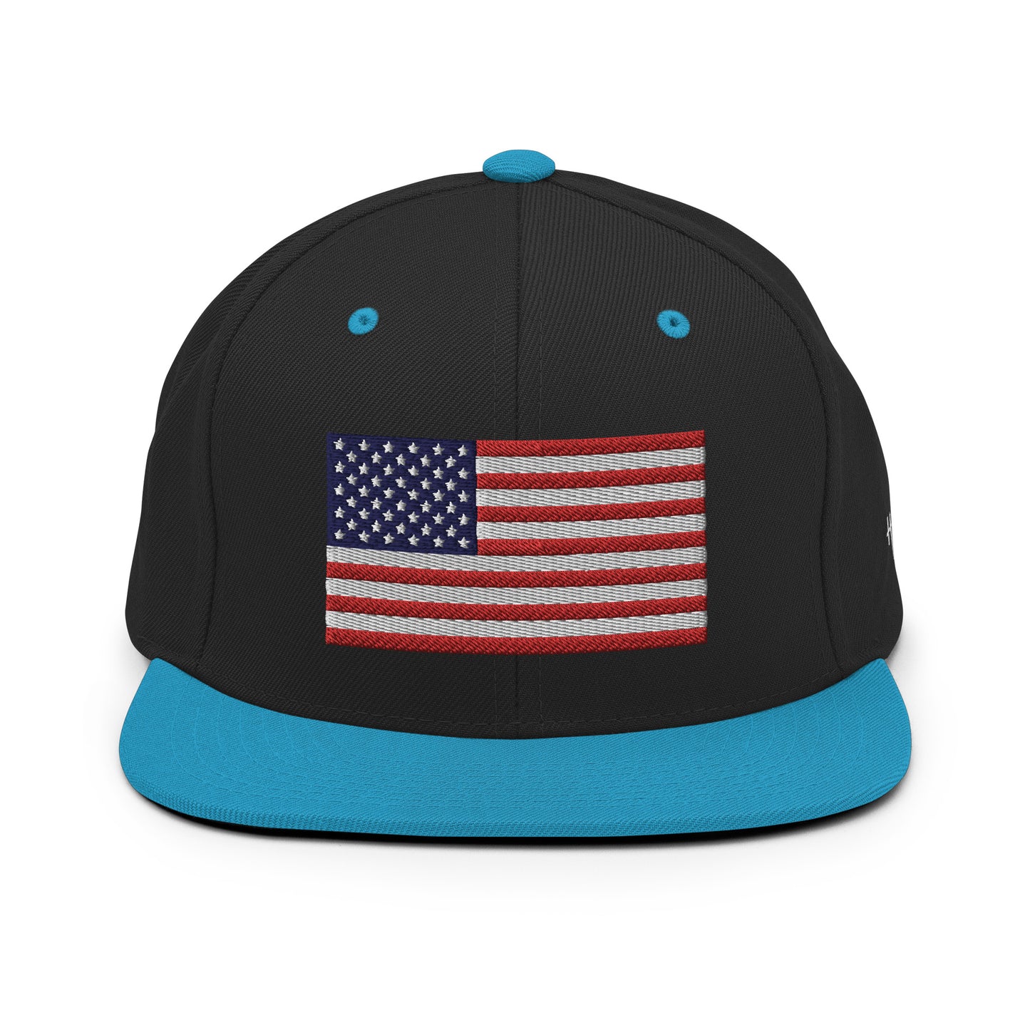 United States USA Flag 6 Panel Snapback Hat