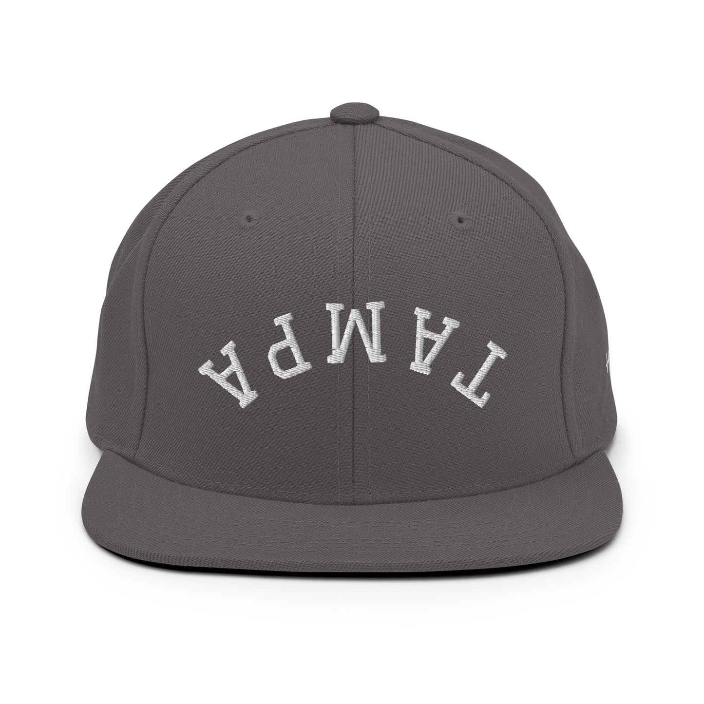 Tampa Upside Down Arch 6 Panel Snapback Hat