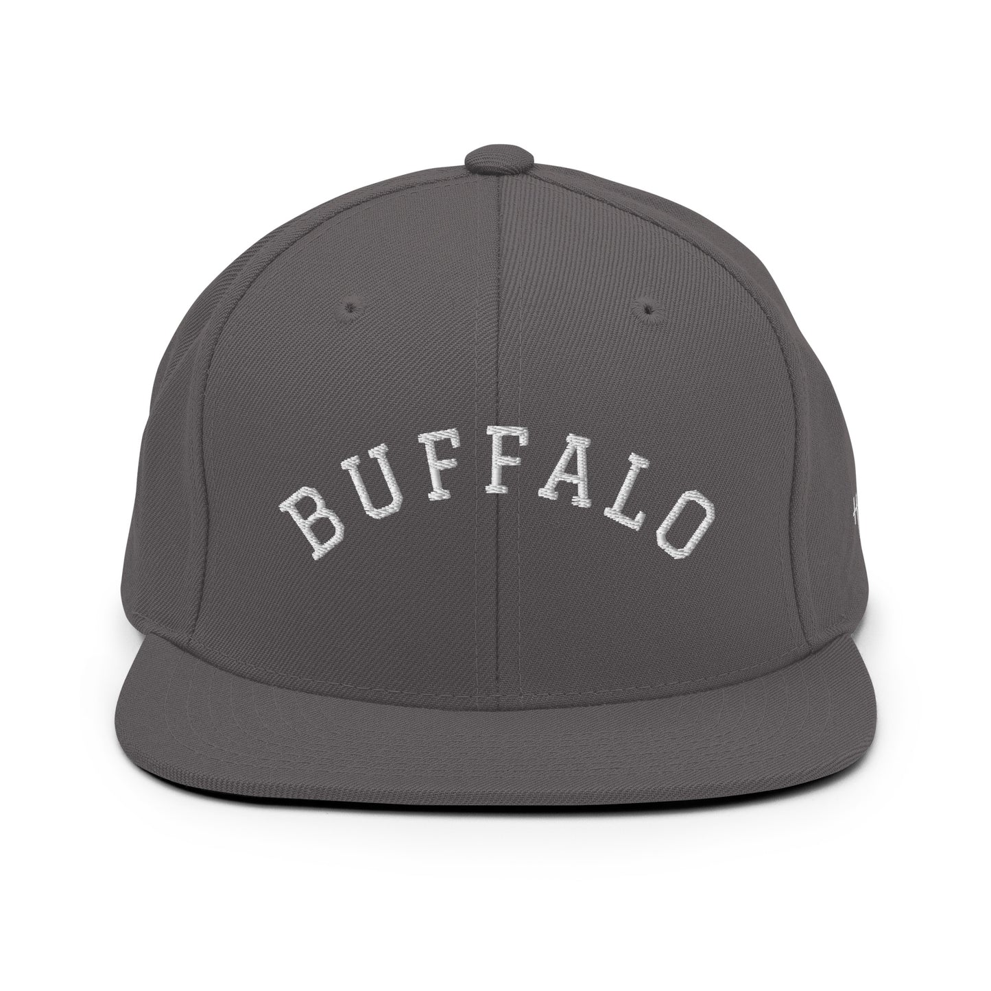 Buffalo Arch 6 Panel Snapback Hat