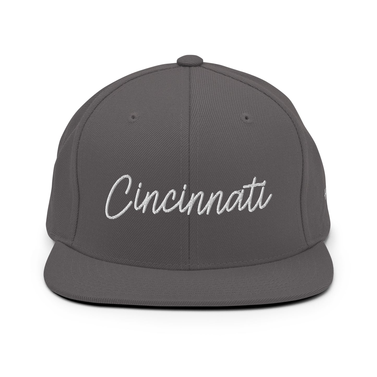 Cincinnati Retro Script 6 Panel Snapback Hat