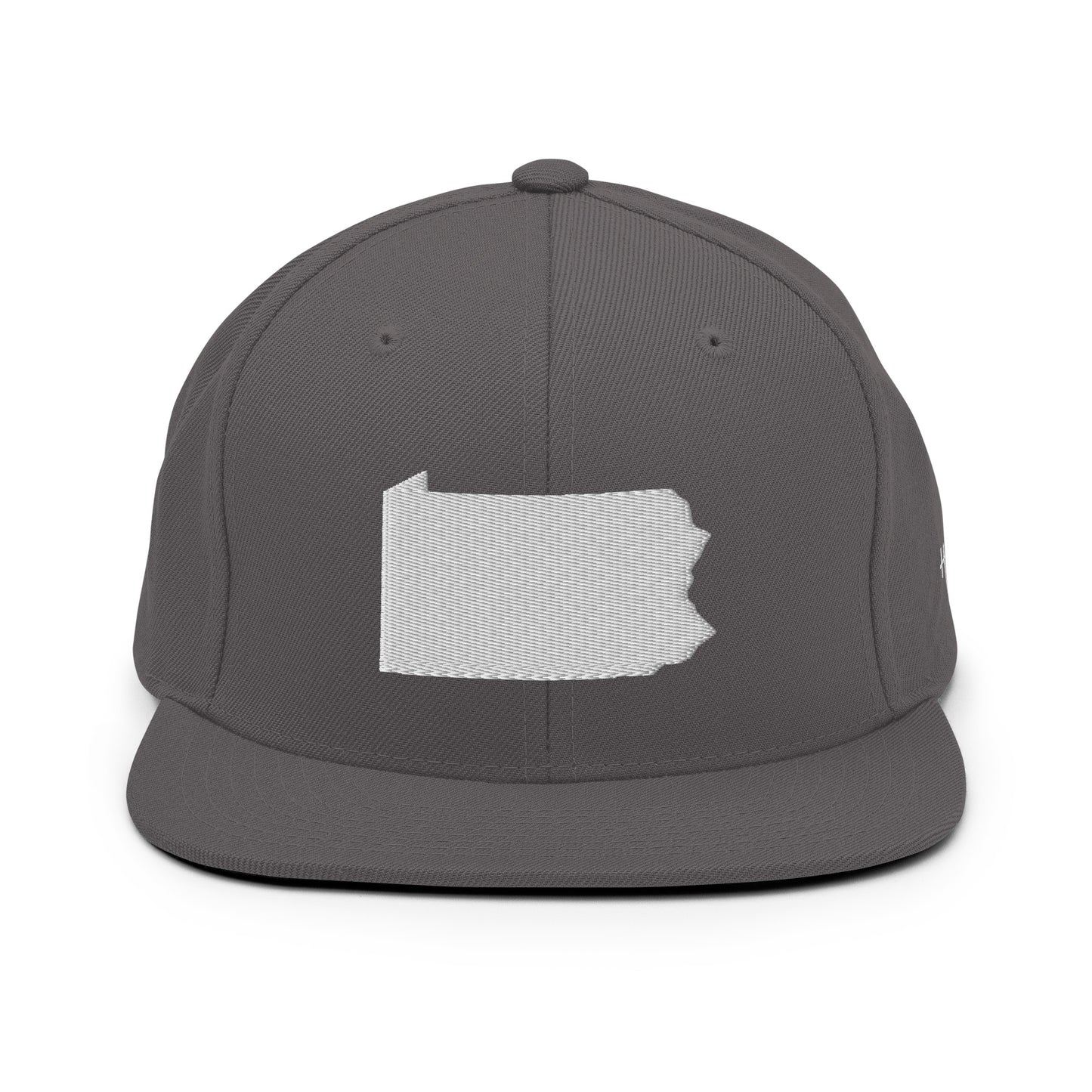 Pennsylvania State Silhouette 6 Panel Snapback Hat