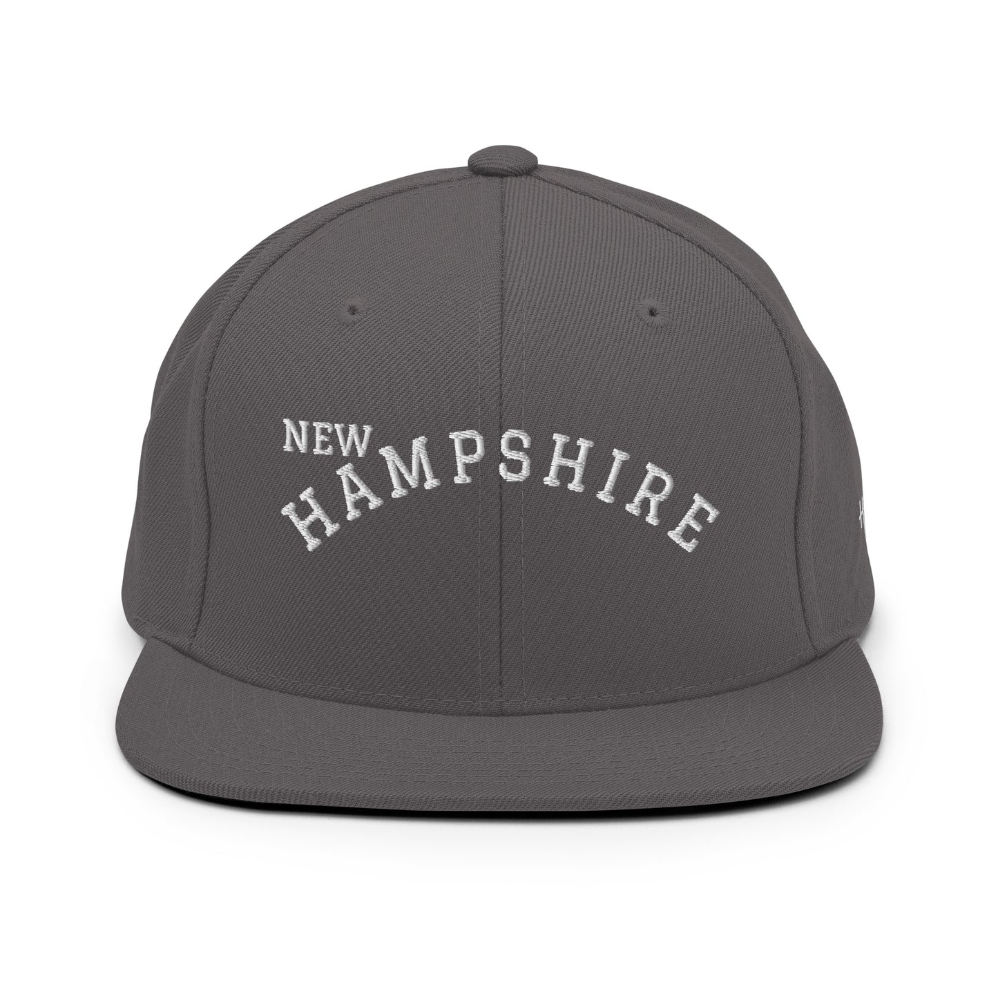 New Hampshire Arch 6 Panel Snapback Hat