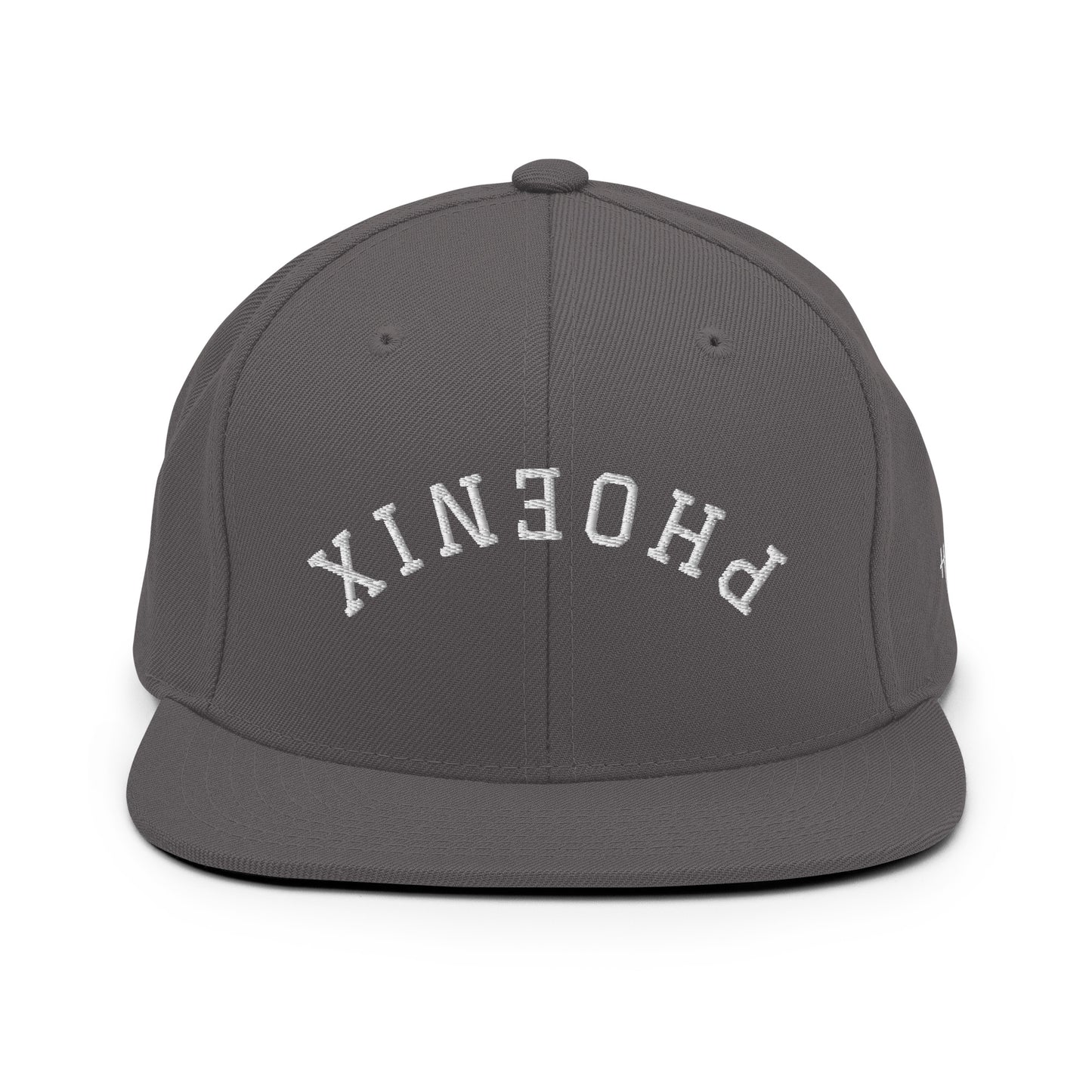 Phoenix Upside Down Arch 6 Panel Snapback Hat