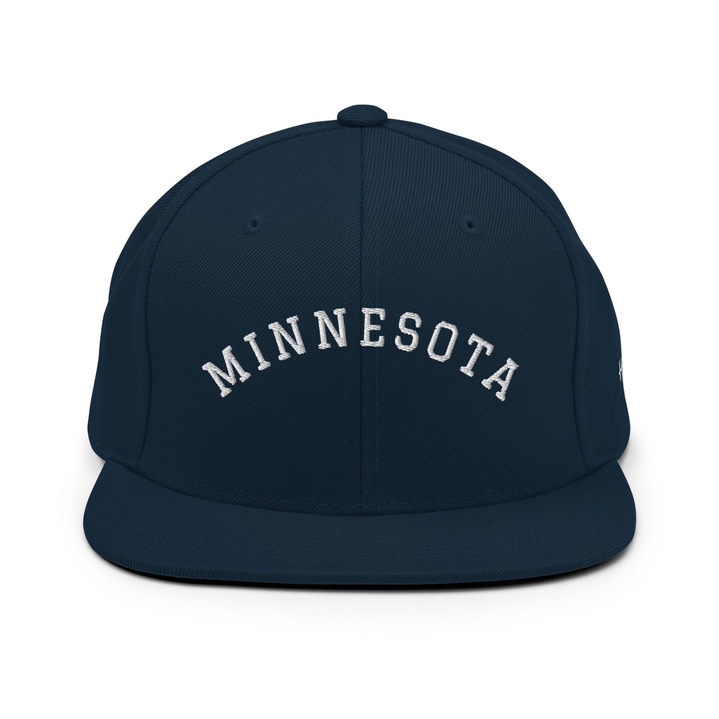 Minnesota Arch 6 Panel Snapback Hat