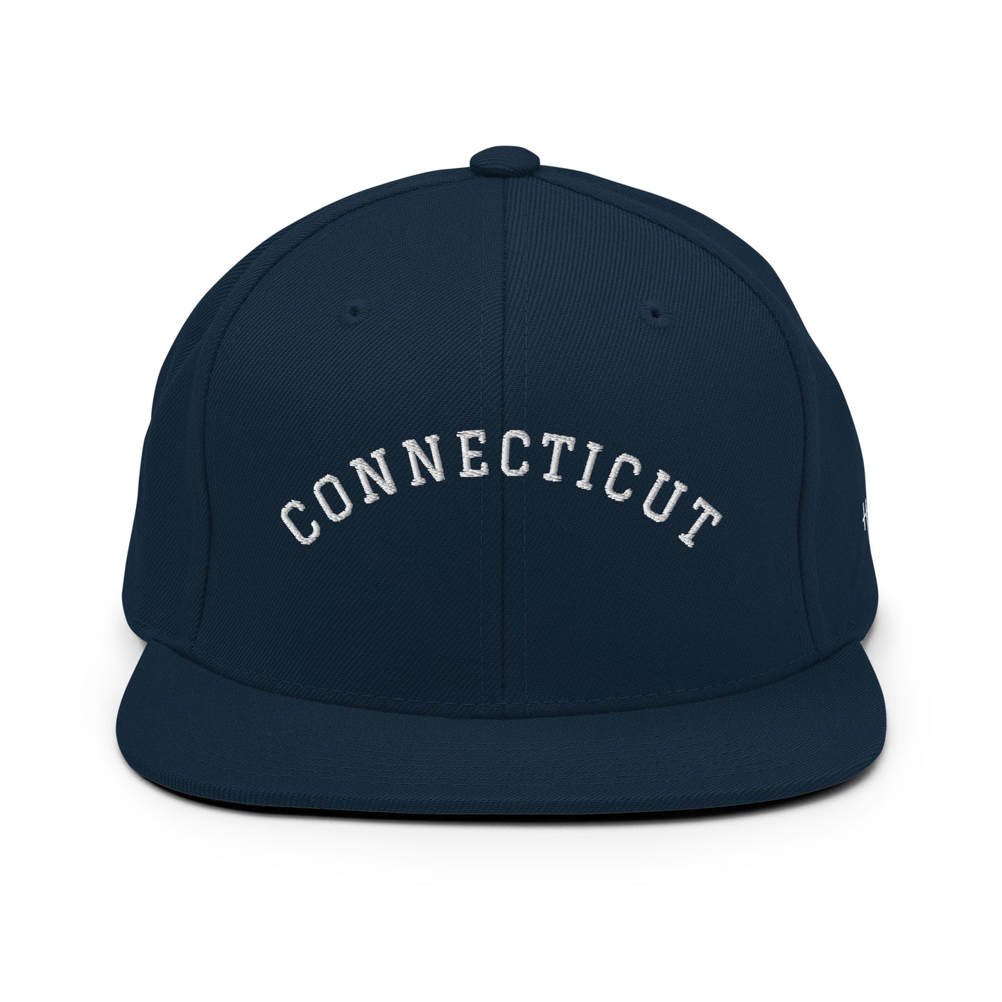 Connecticut Arch 6 Panel Snapback Hat