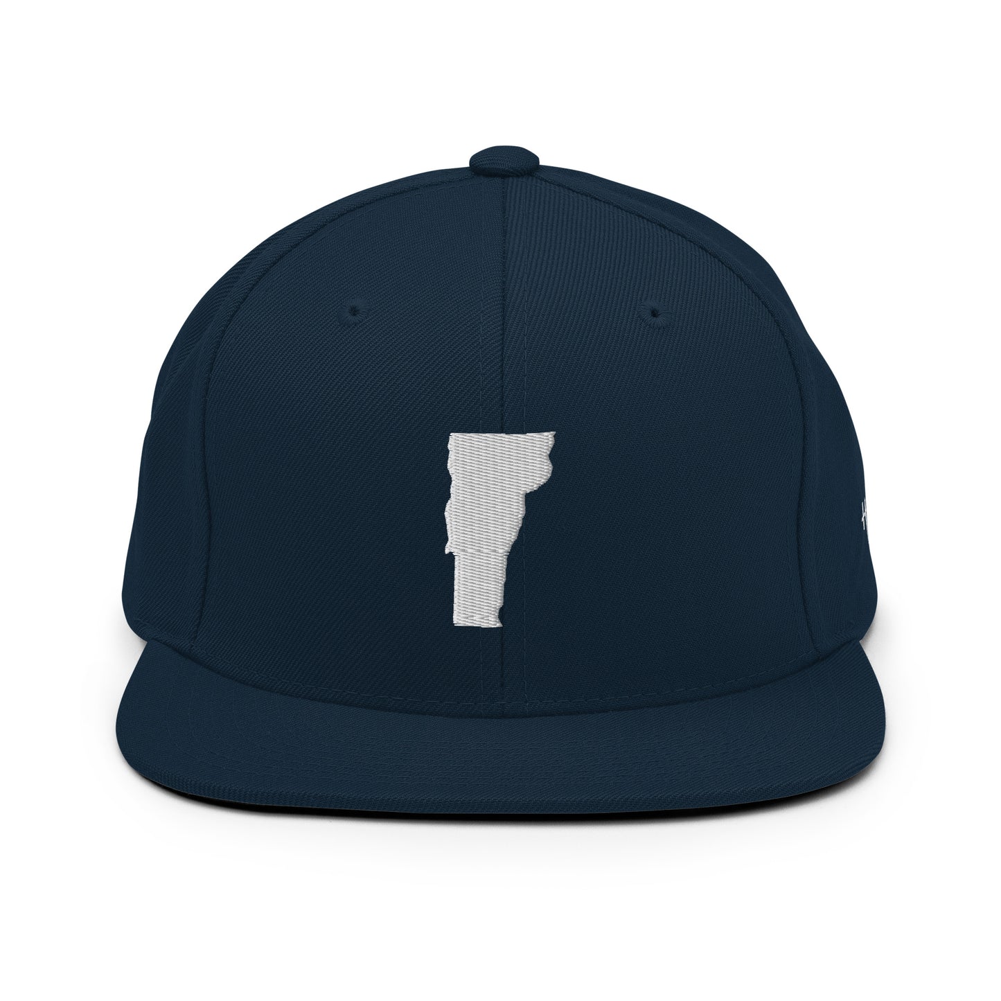Vermont State Silhouette 6 Panel Snapback Hat
