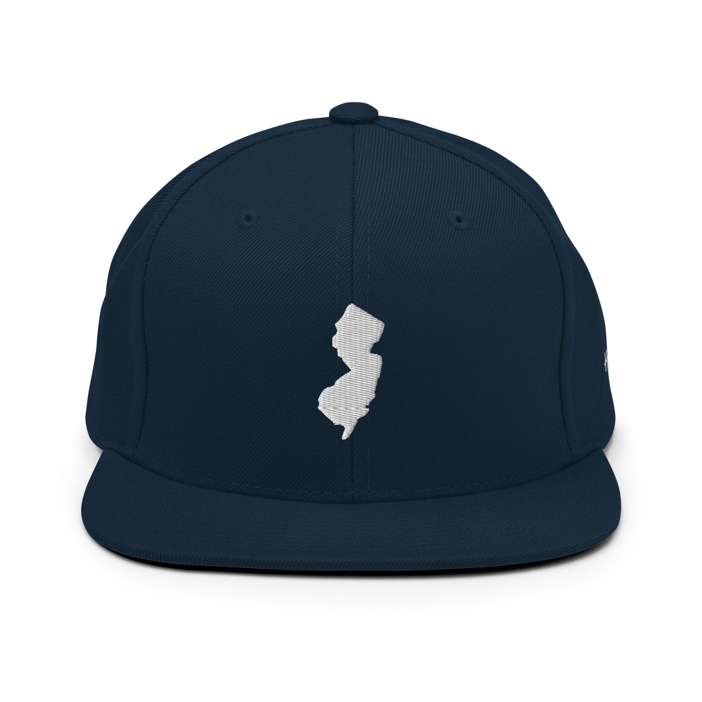 New Jersey State Silhouette 6 Panel Snapback Hat