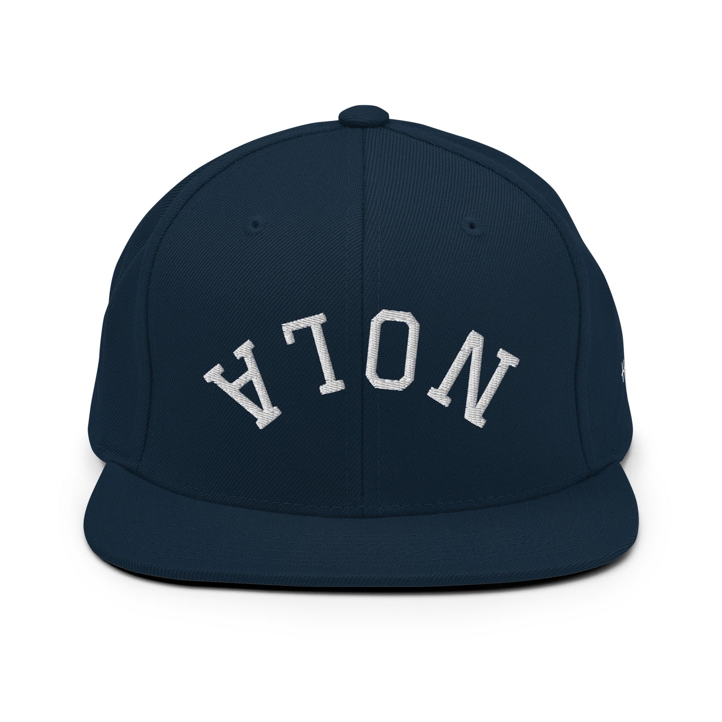 New Orleans Upside Down Arch 6 Panel Snapback Hat