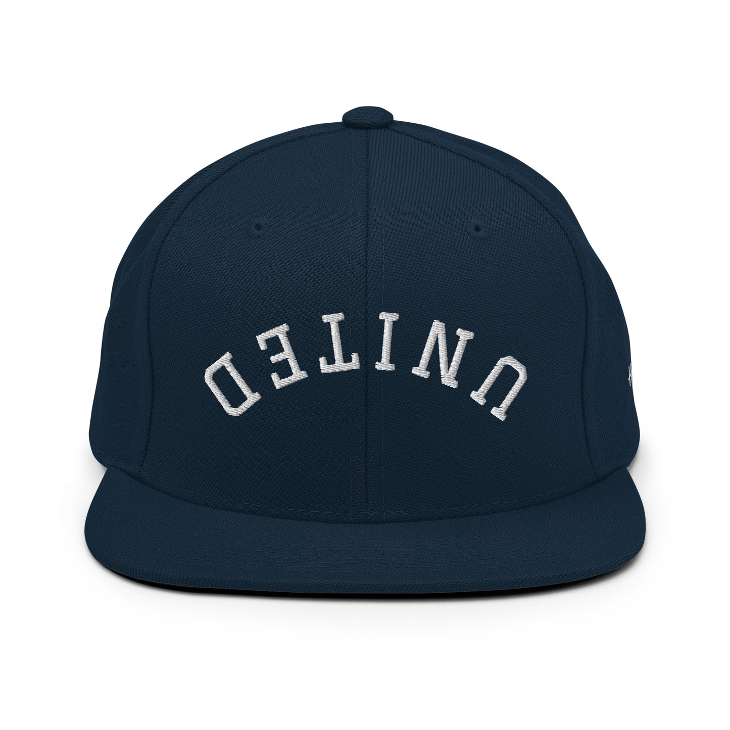 United States USA "United" Upside Down Arch 6 Panel Snapback Hat