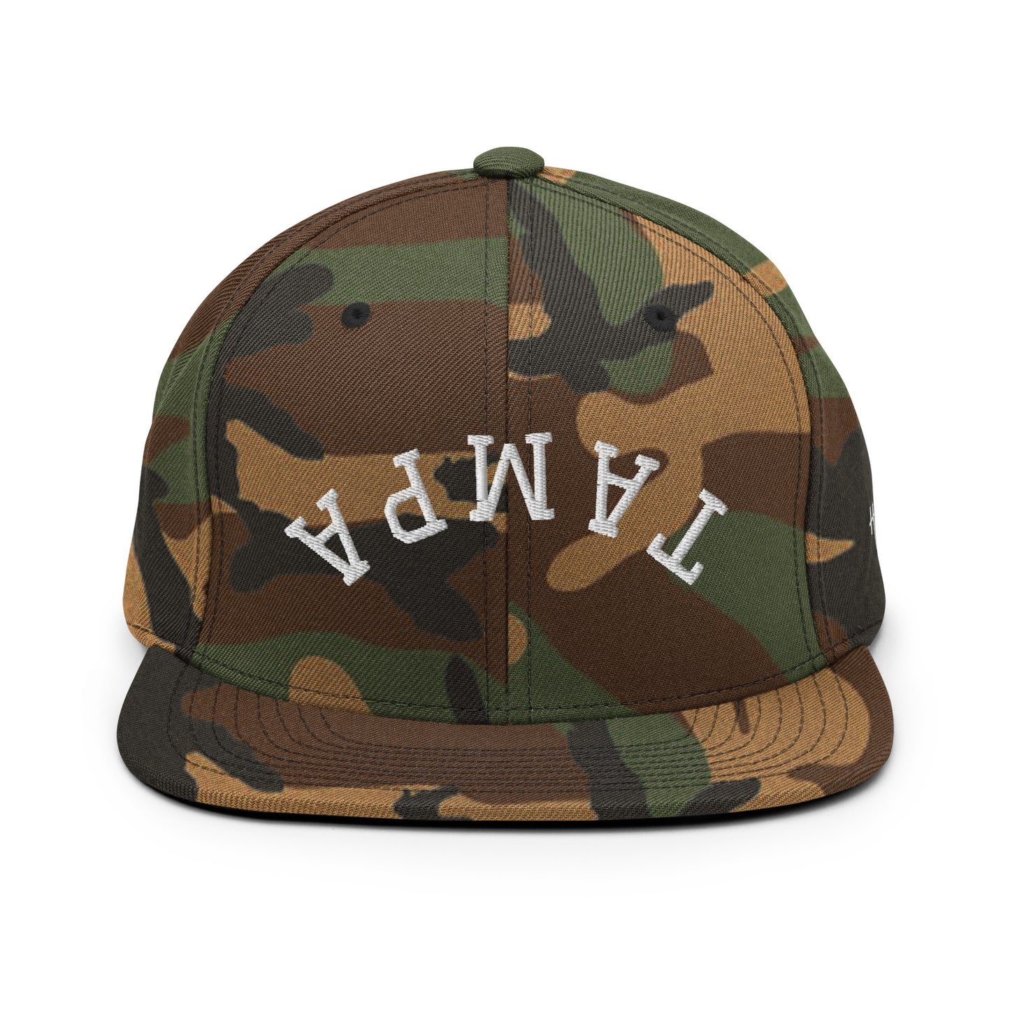 Tampa Upside Down Arch 6 Panel Snapback Hat