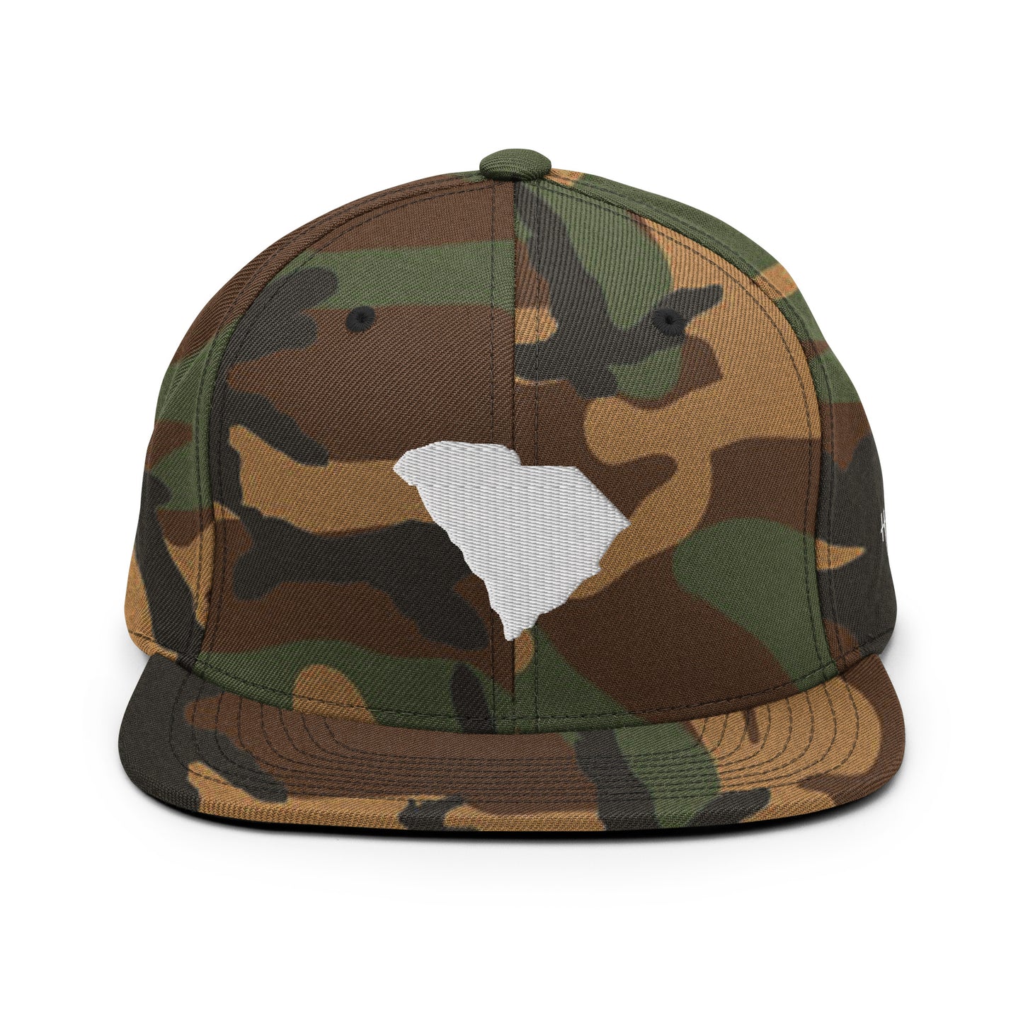 South Carolina State Silhouette 6 Panel Snapback Hat
