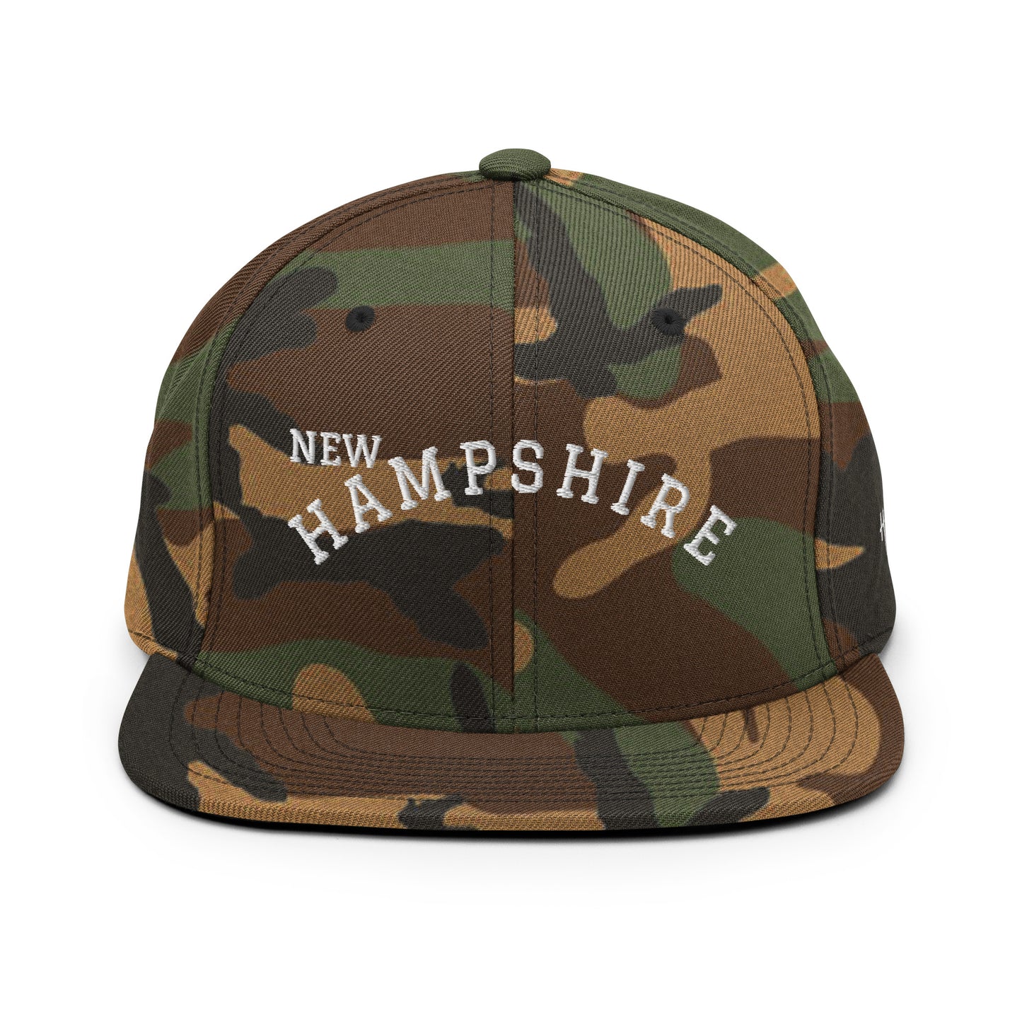 New Hampshire Arch 6 Panel Snapback Hat