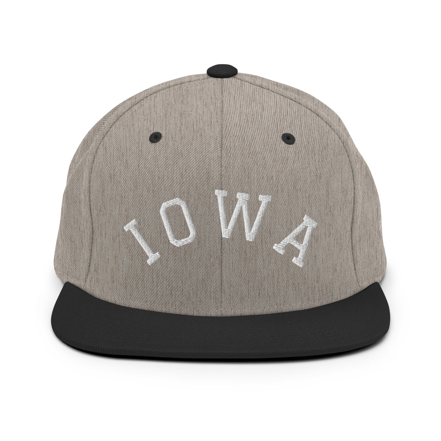 Iowa Arch 6 Panel Snapback Hat