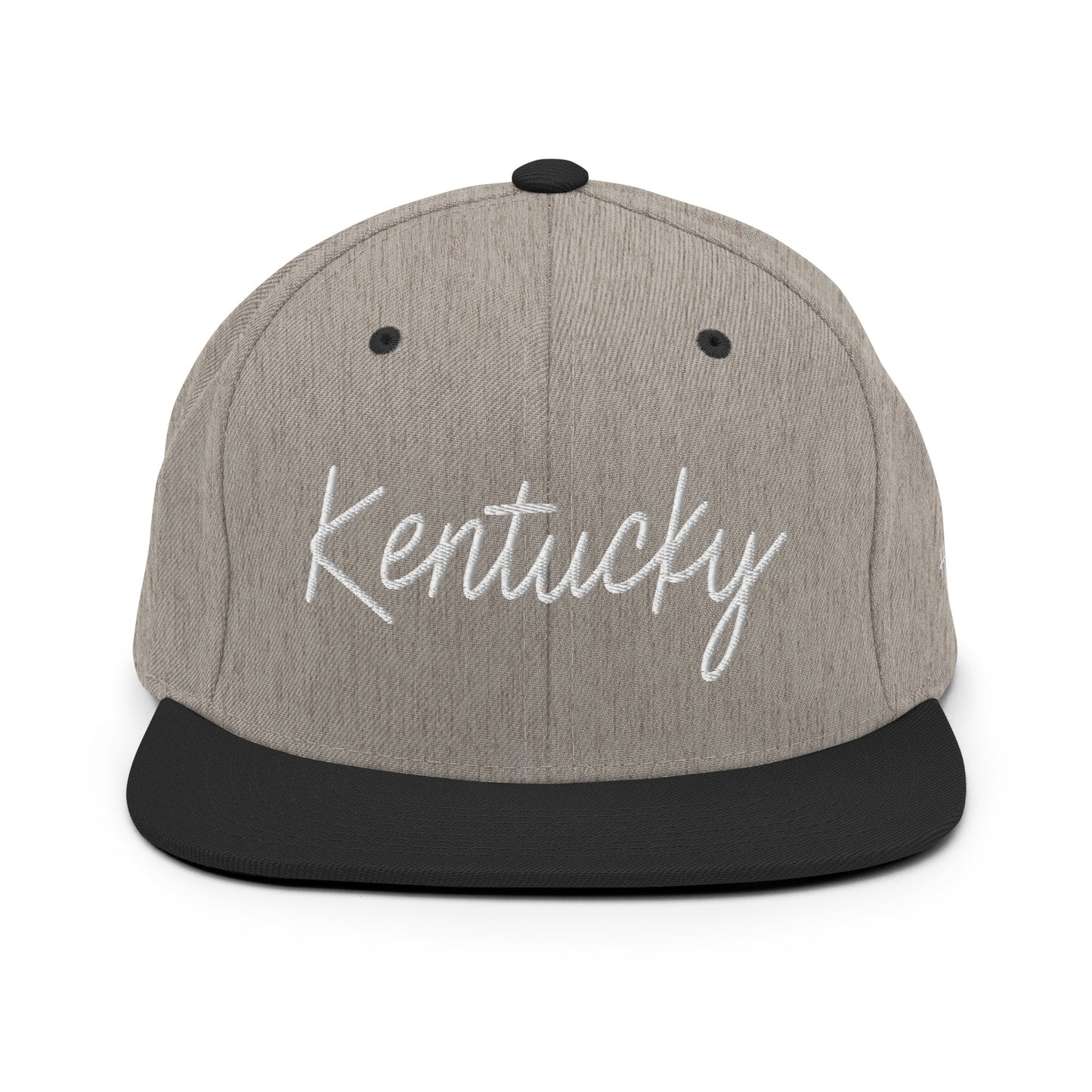 Kentucky Retro Script 6 Panel Snapback Hat