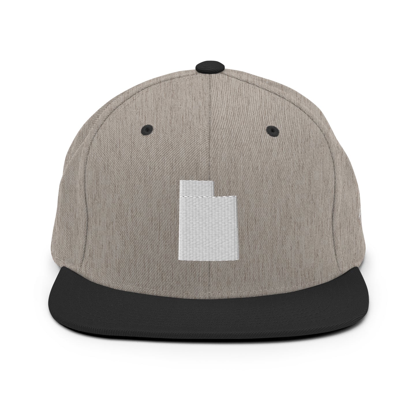 Utah State Silhouette 6 Panel Snapback Hat