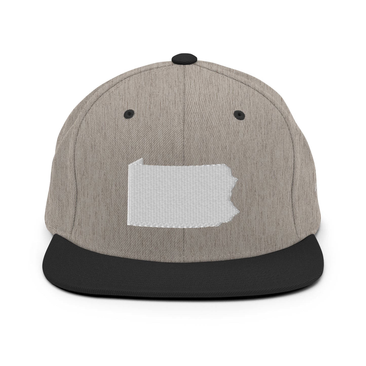 Pennsylvania State Silhouette 6 Panel Snapback Hat