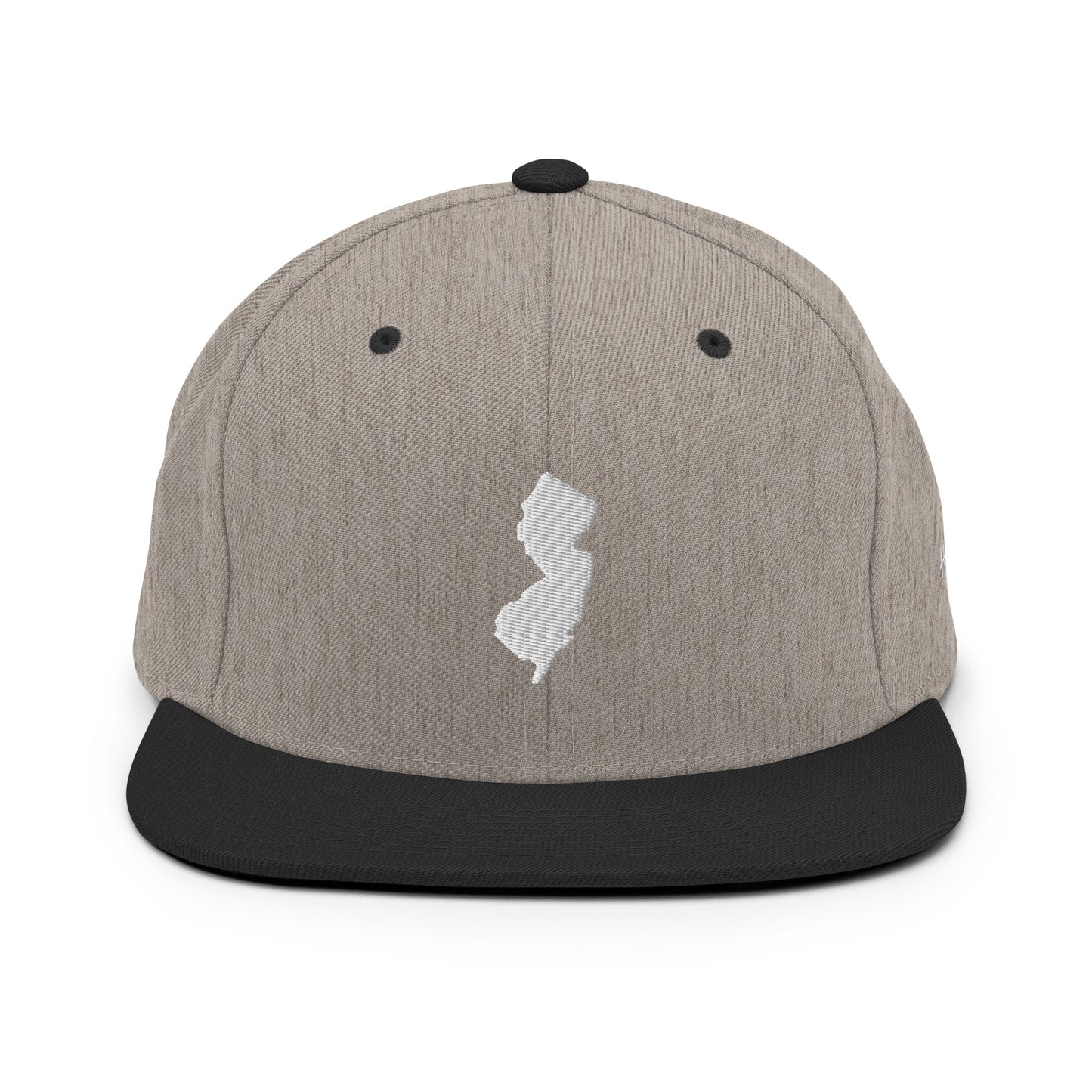 New Jersey State Silhouette 6 Panel Snapback Hat