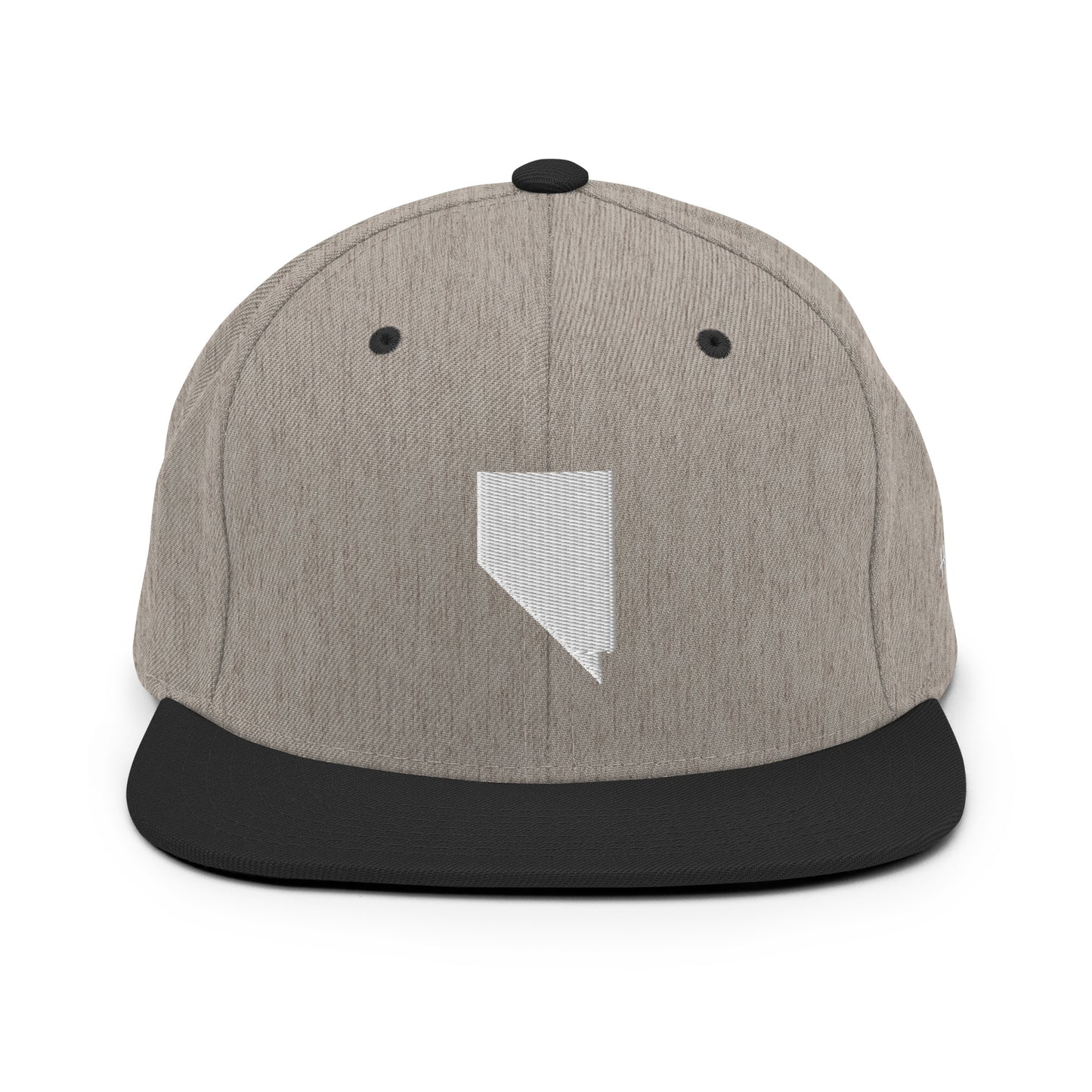 Nevada State Silhouette 6 Panel Snapback Hat